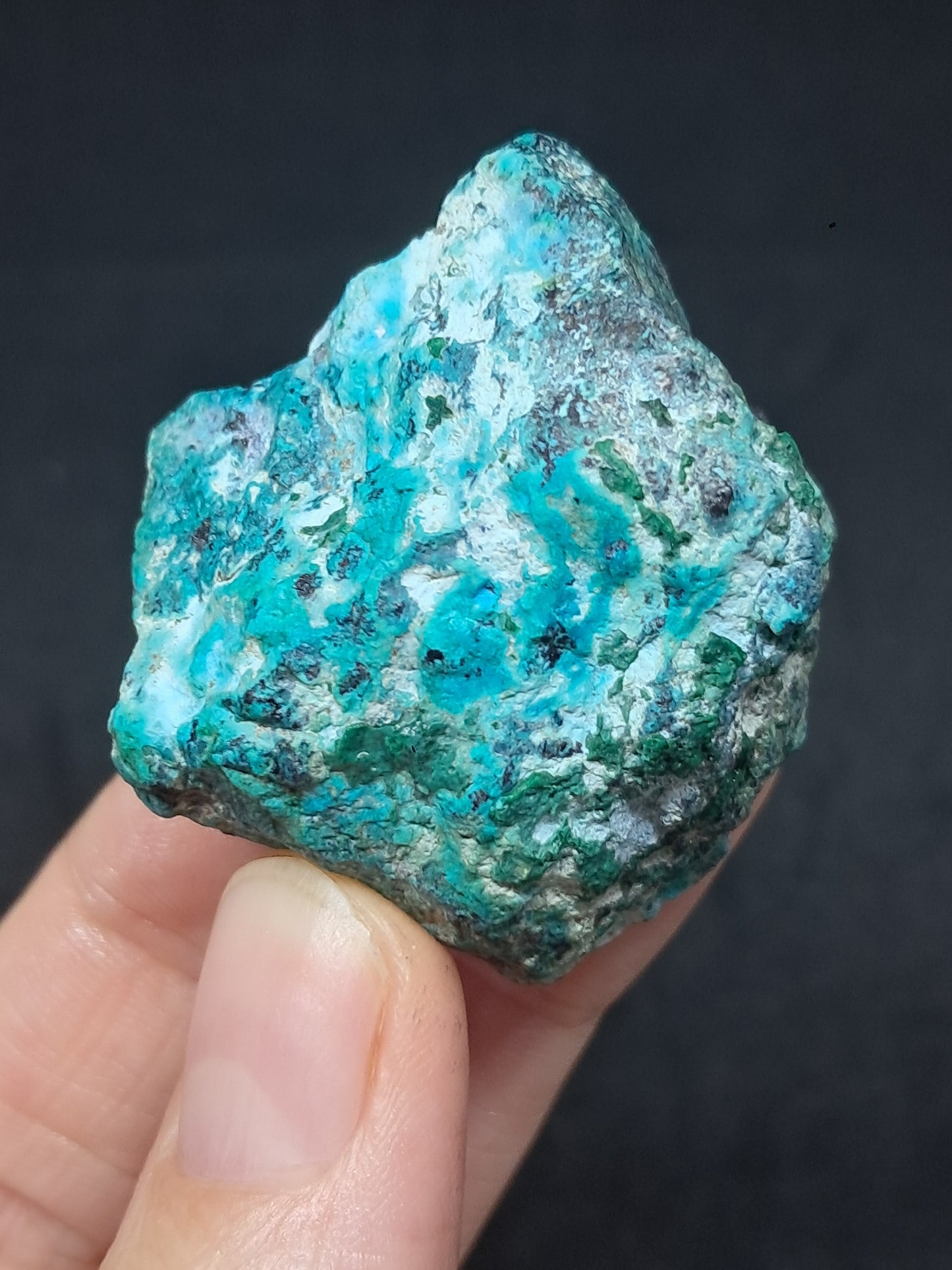 Chrysocolla Malachite Raw (Democratic Republic of Congo) | Rough Stone #CM4