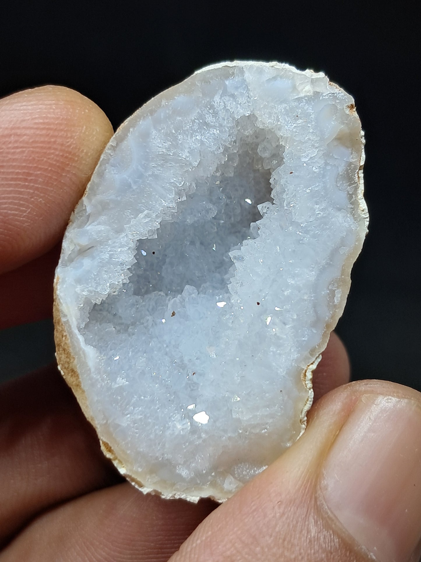 Quartz Geode (Ajanta) Rough Stone | Natural Crystal #GD16