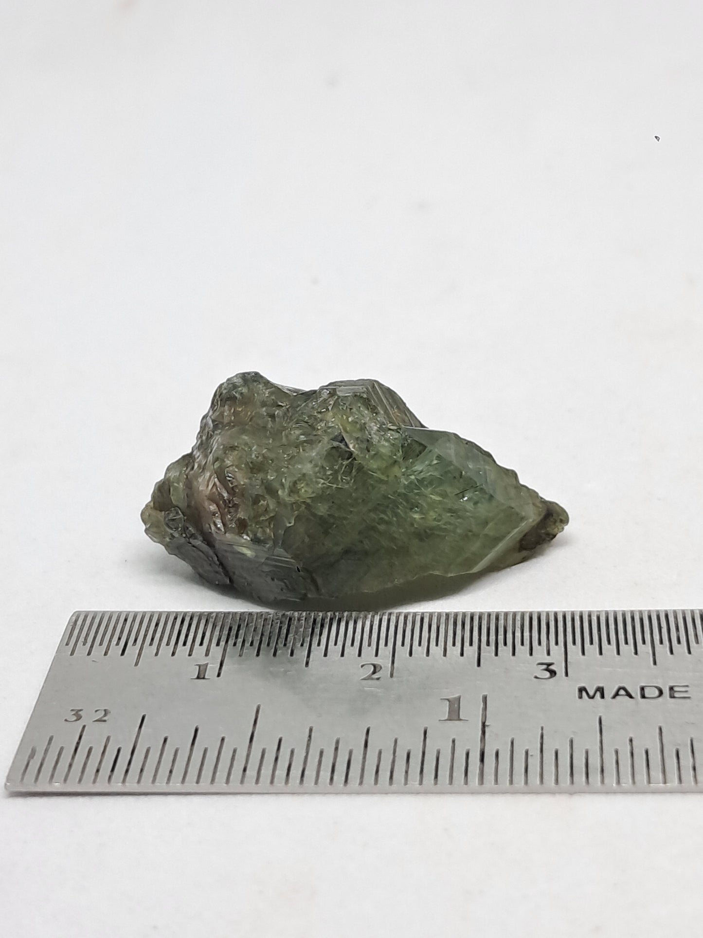 Natural Greenish-Blue *Teal* Sapphire Crystal (Karur) Rough Stone | Mineral Specimen #SP25