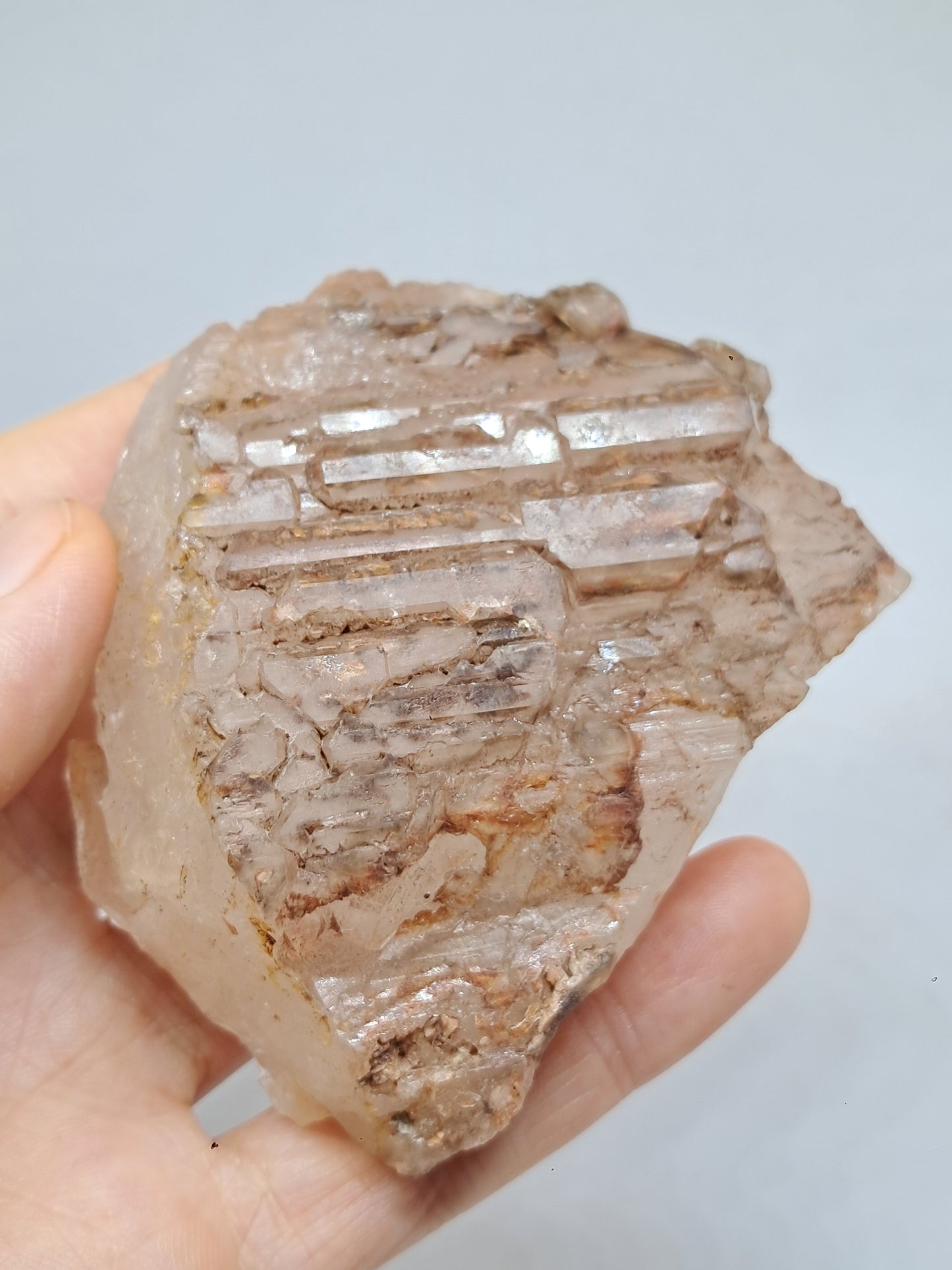 Elestial Smokey Quartz (Karur) Raw Natural Crystal Stone | Mineral Specimen #EQ11