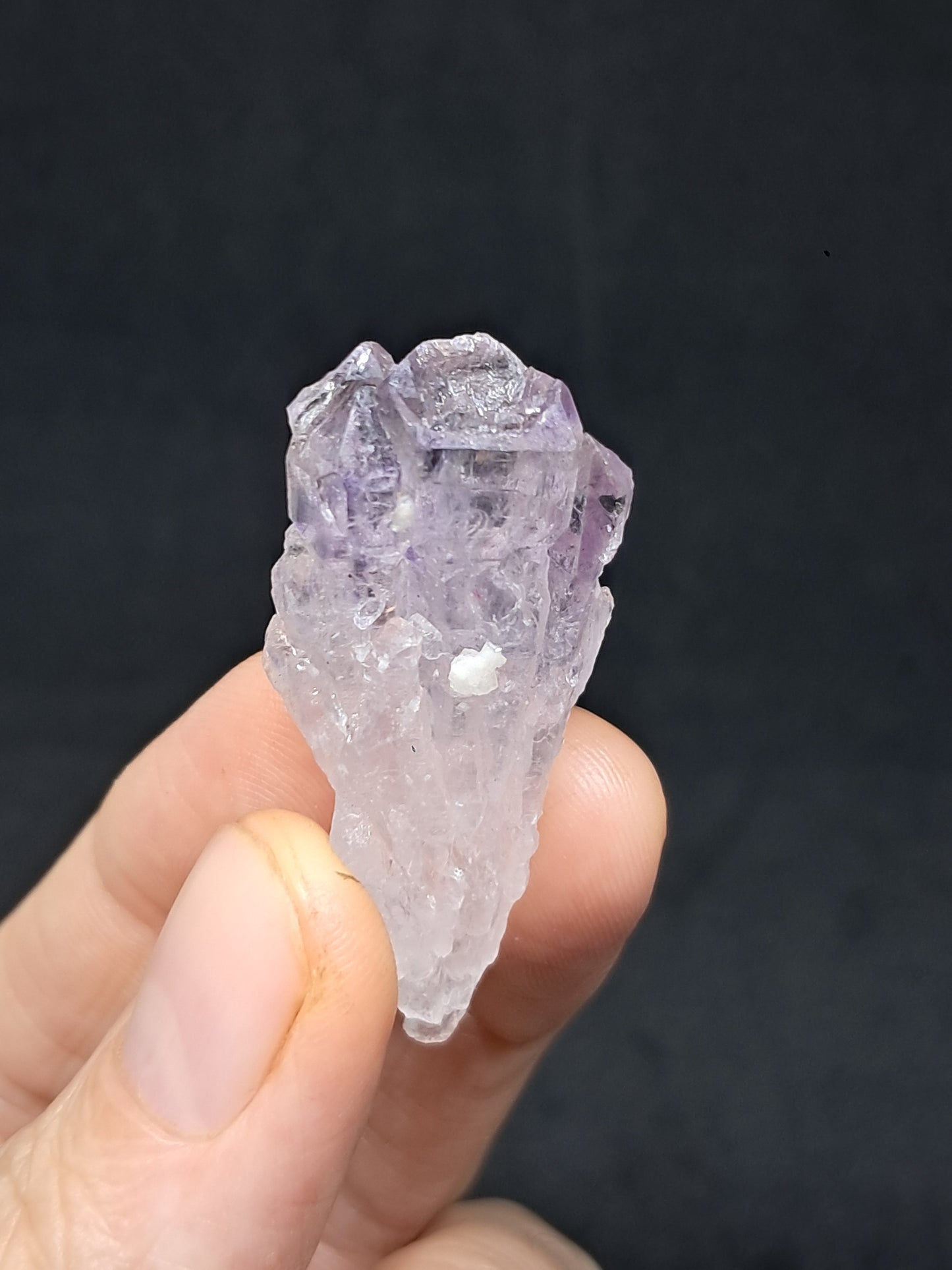 Amatista Elestial (Karur) | Cristal en bruto | Piedra Natural | Espécimen mineral #KA134
