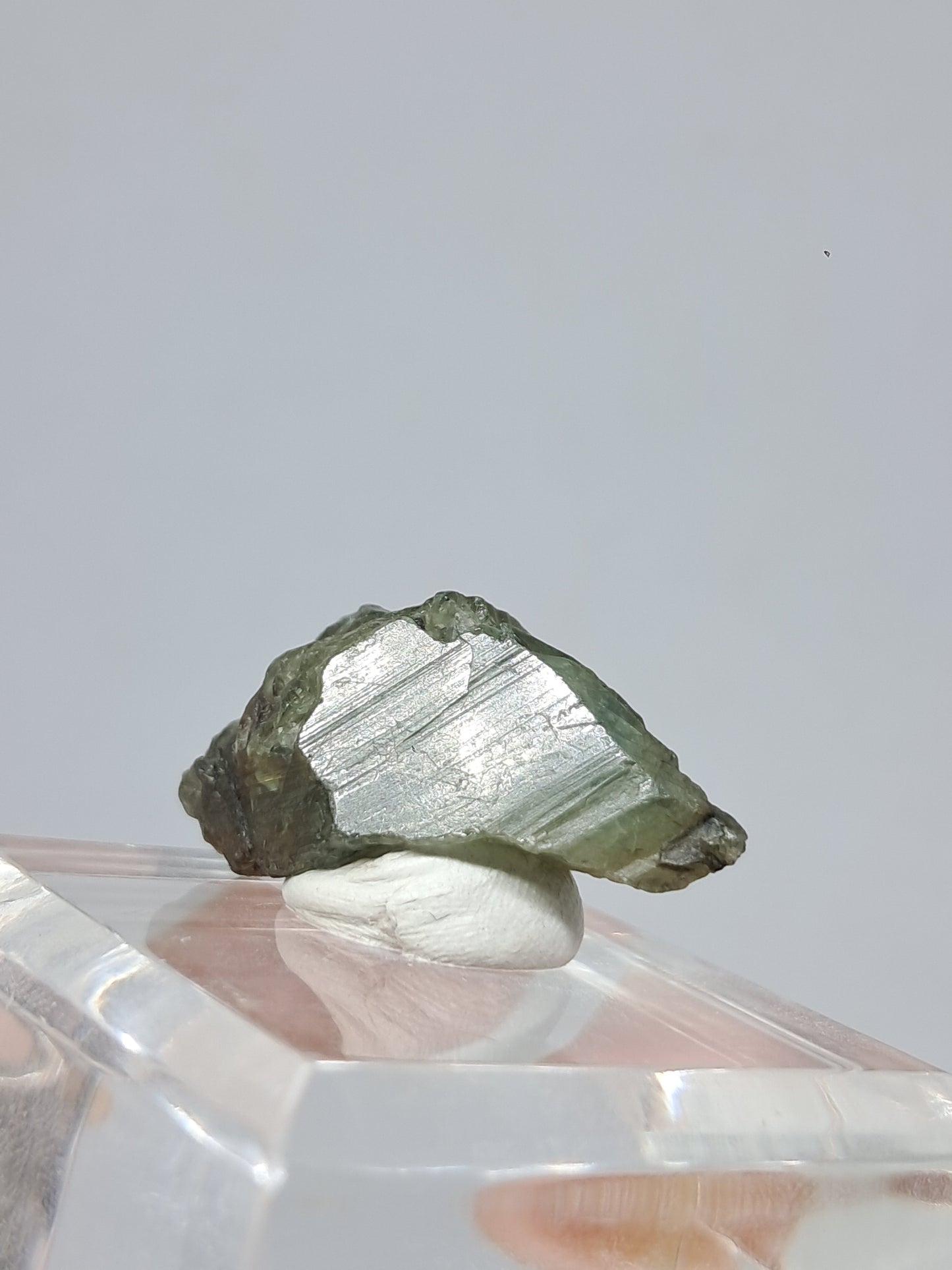 Natural Greenish-Blue *Teal* Sapphire Crystal (Karur) Rough Stone | Mineral Specimen #SP25
