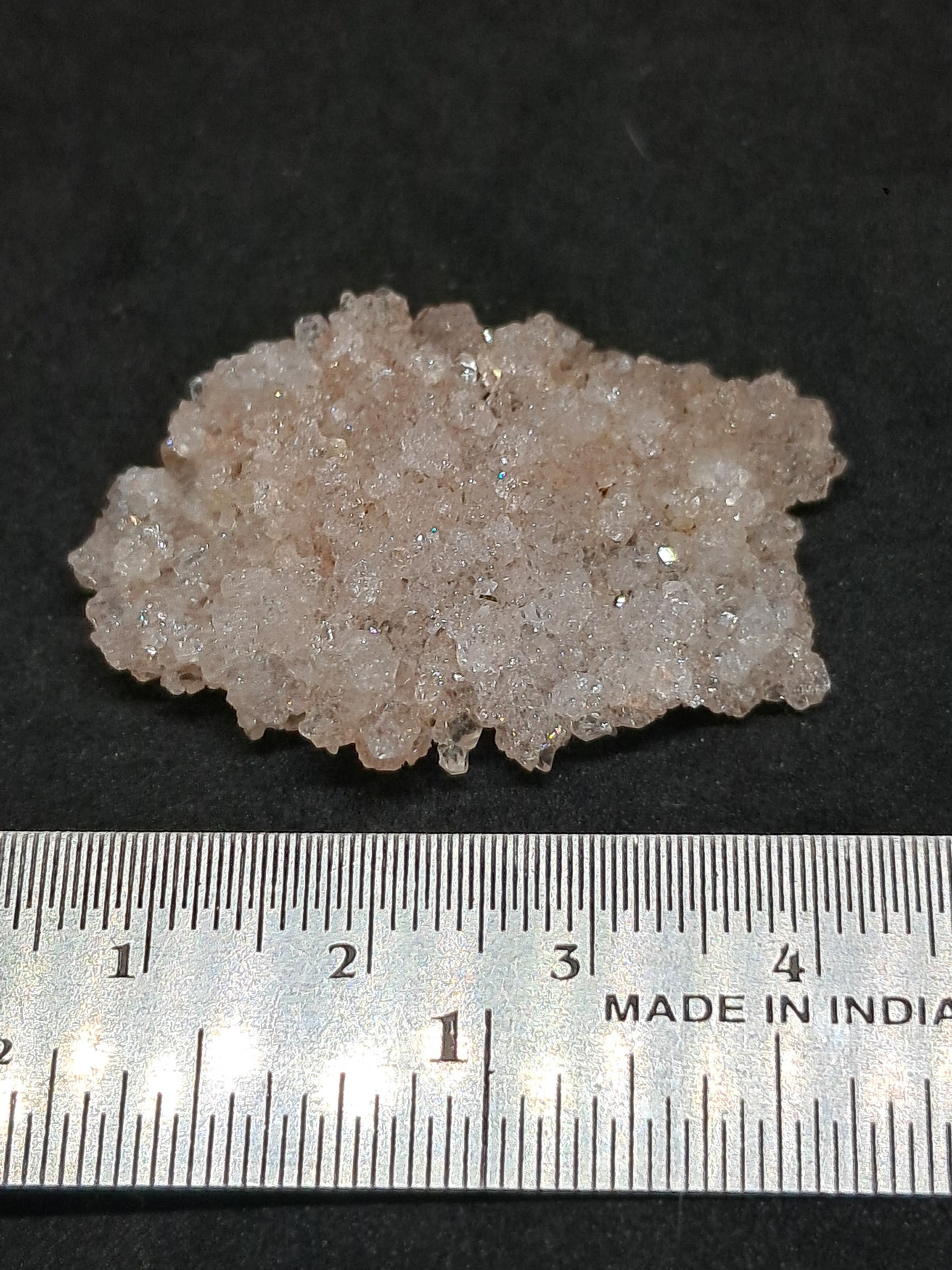 Pink Apophyllite On Quartz Floater Cluster (Ajanta) Natural Crystal | Mineral Specimen #APP3