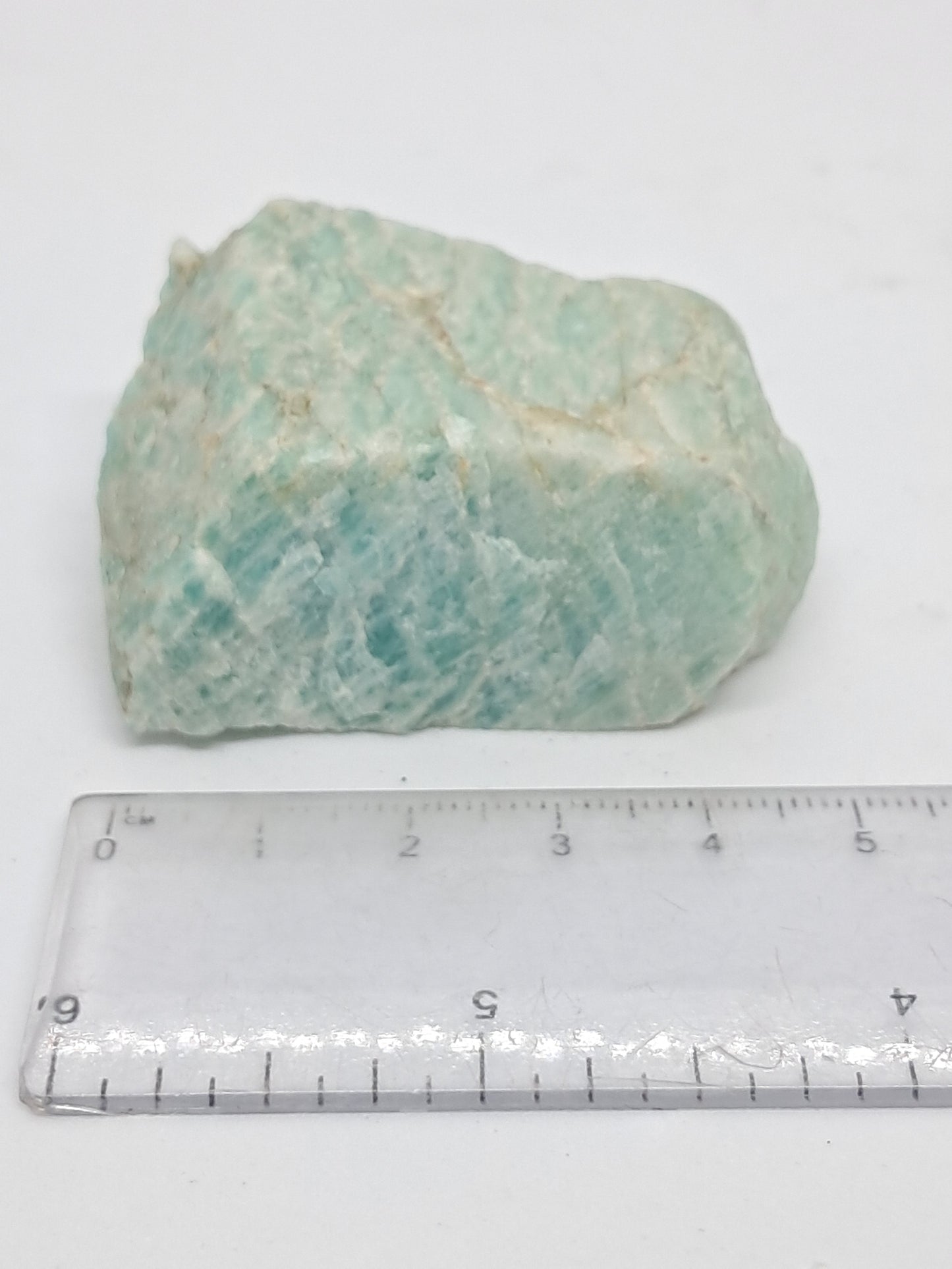 Rough Amazonite Slice | Natural Stone | Mineral Specimen #AZ6