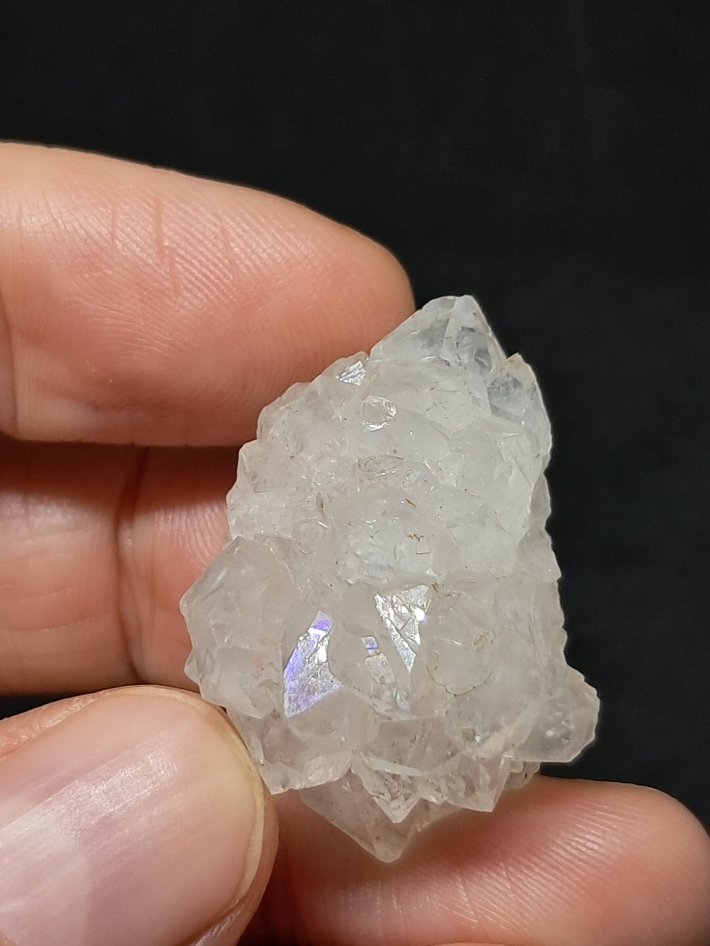 Iris Quartz Stalactite (Anandalite)(Non-precious stone) #AQ22