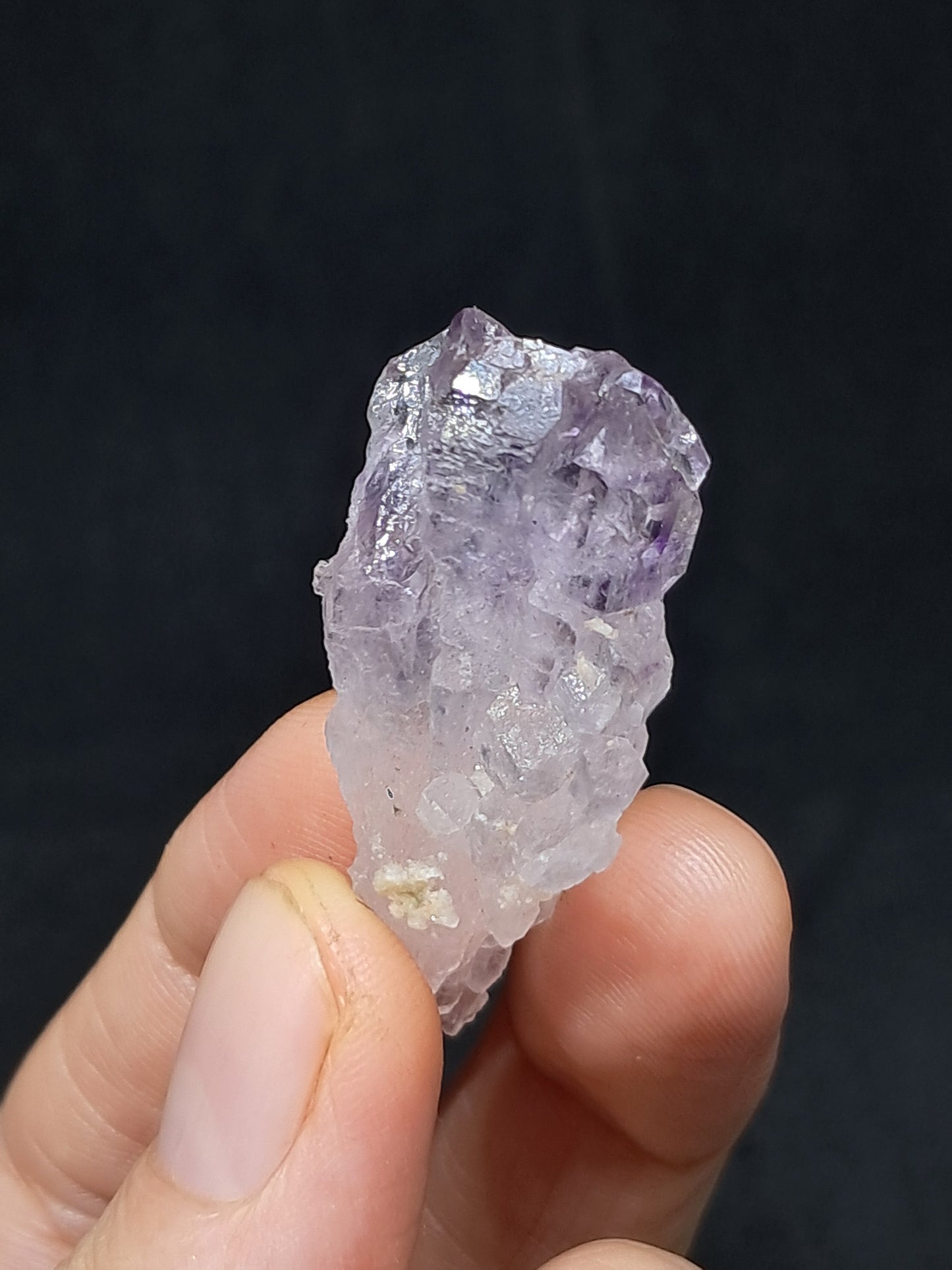 Amatista Elestial (Karur) | Cristal en bruto | Piedra Natural | Espécimen mineral #KA134