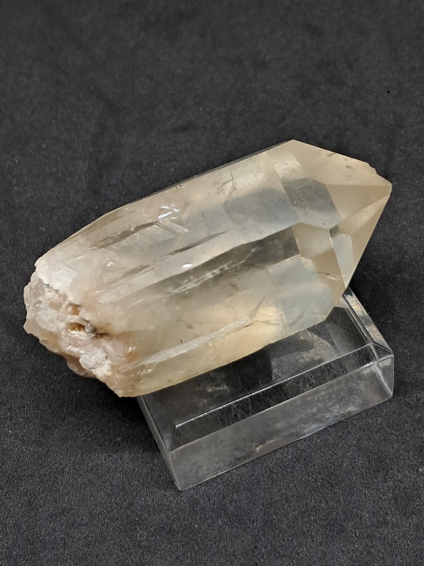 Natural Citrine "Kundalini" (Democratic Republic of Congo) Crystal Point | Mineral Specimen #CTN18