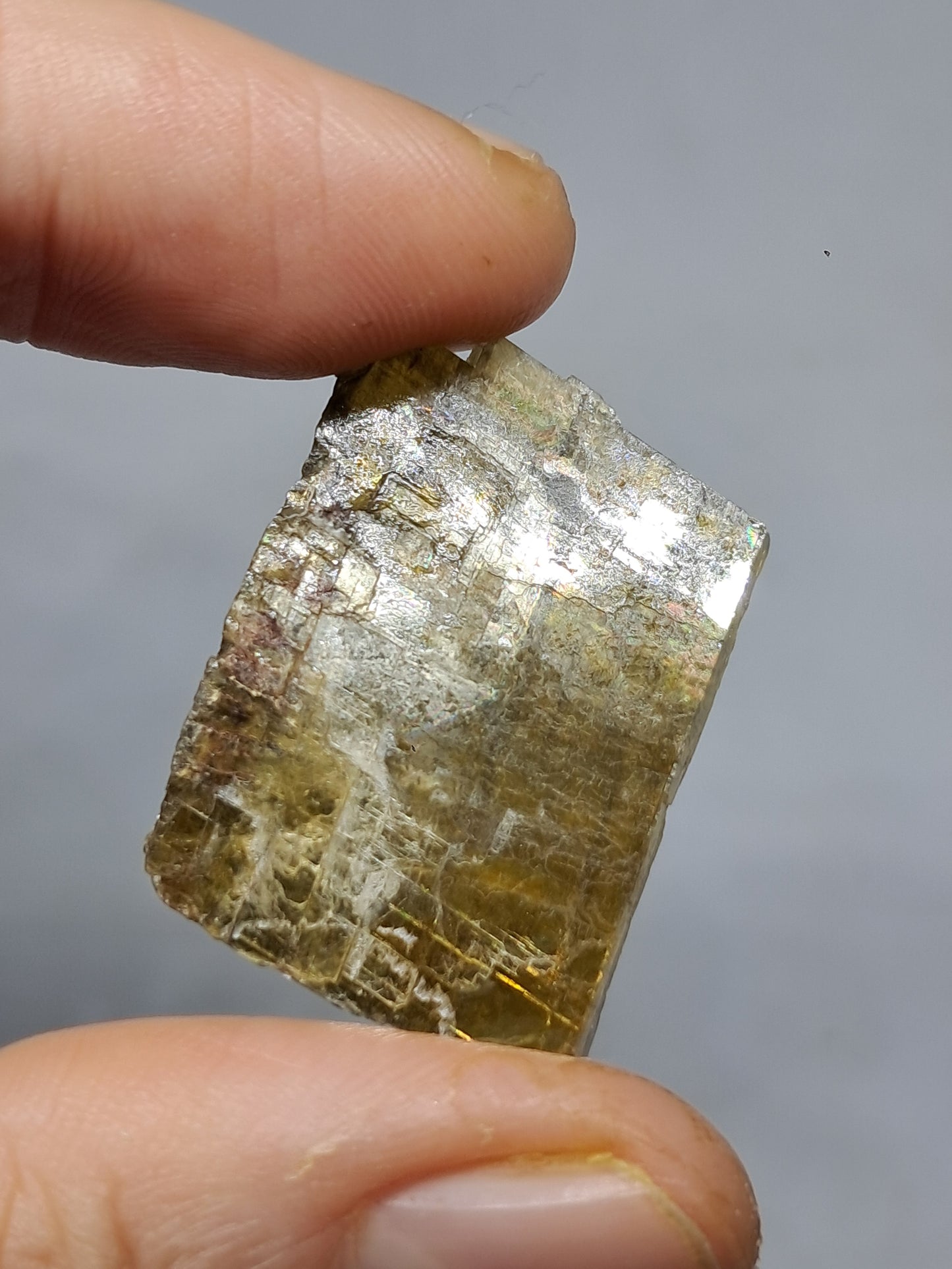 Honey Calcite (India) Rough Crystal | Natural Stone | Mineral Specimen #CA14