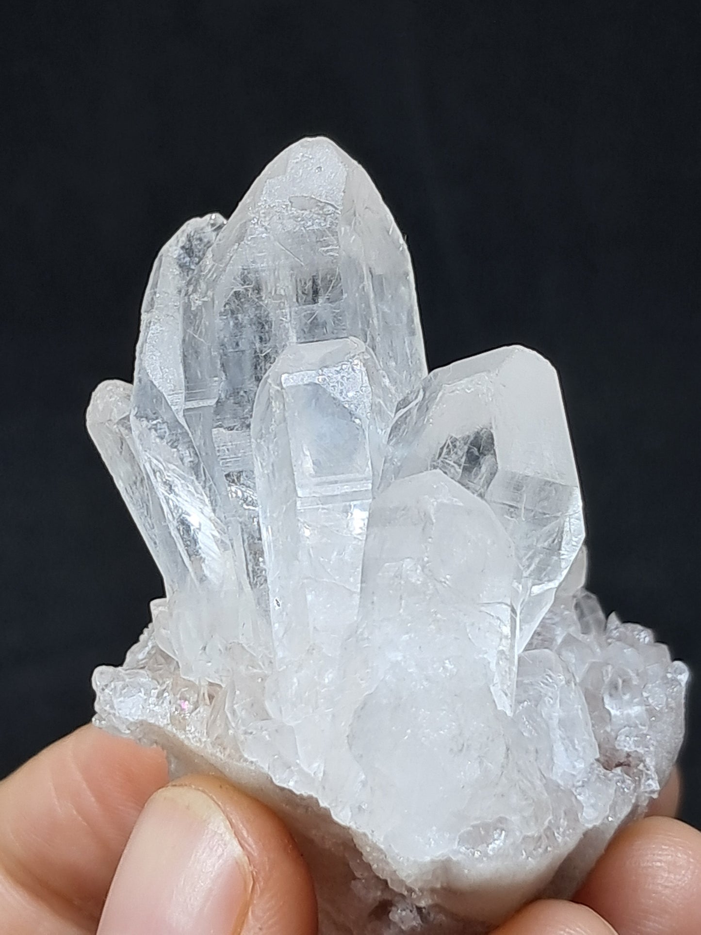 Himalayan Quartz Cluster (Himachal Pradesh) | Natural Crystal #CH42