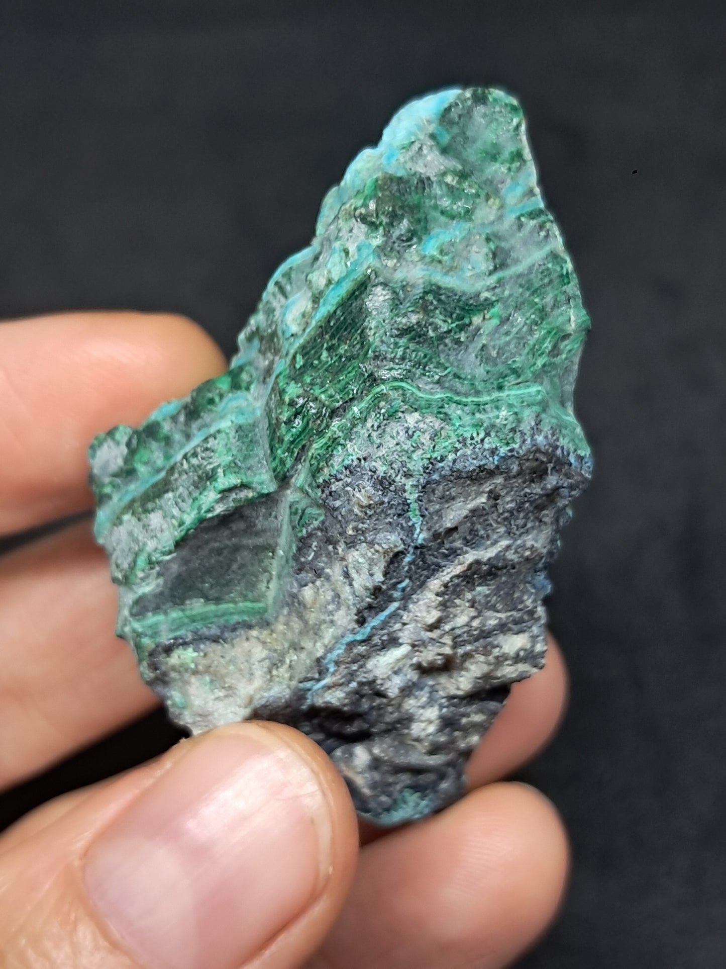 Chrysocolla Malachite Raw (Democratic Republic of Congo) | Rough Sliced #CM3