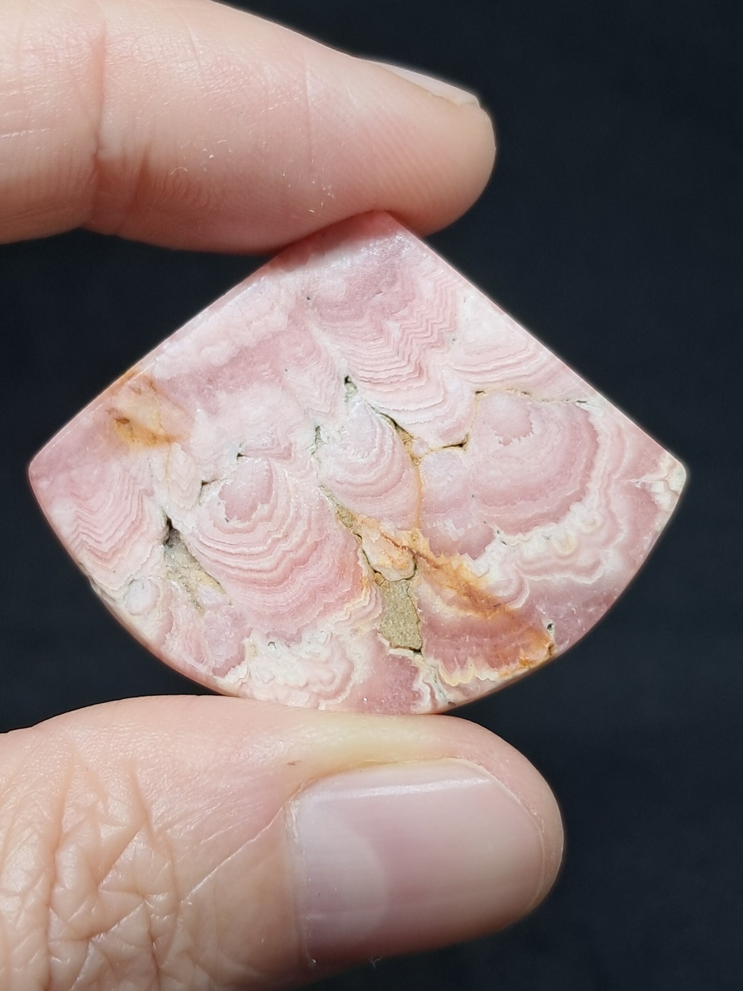 Rhodochrosite Cabochon | Natural Polished Stone #PQ9