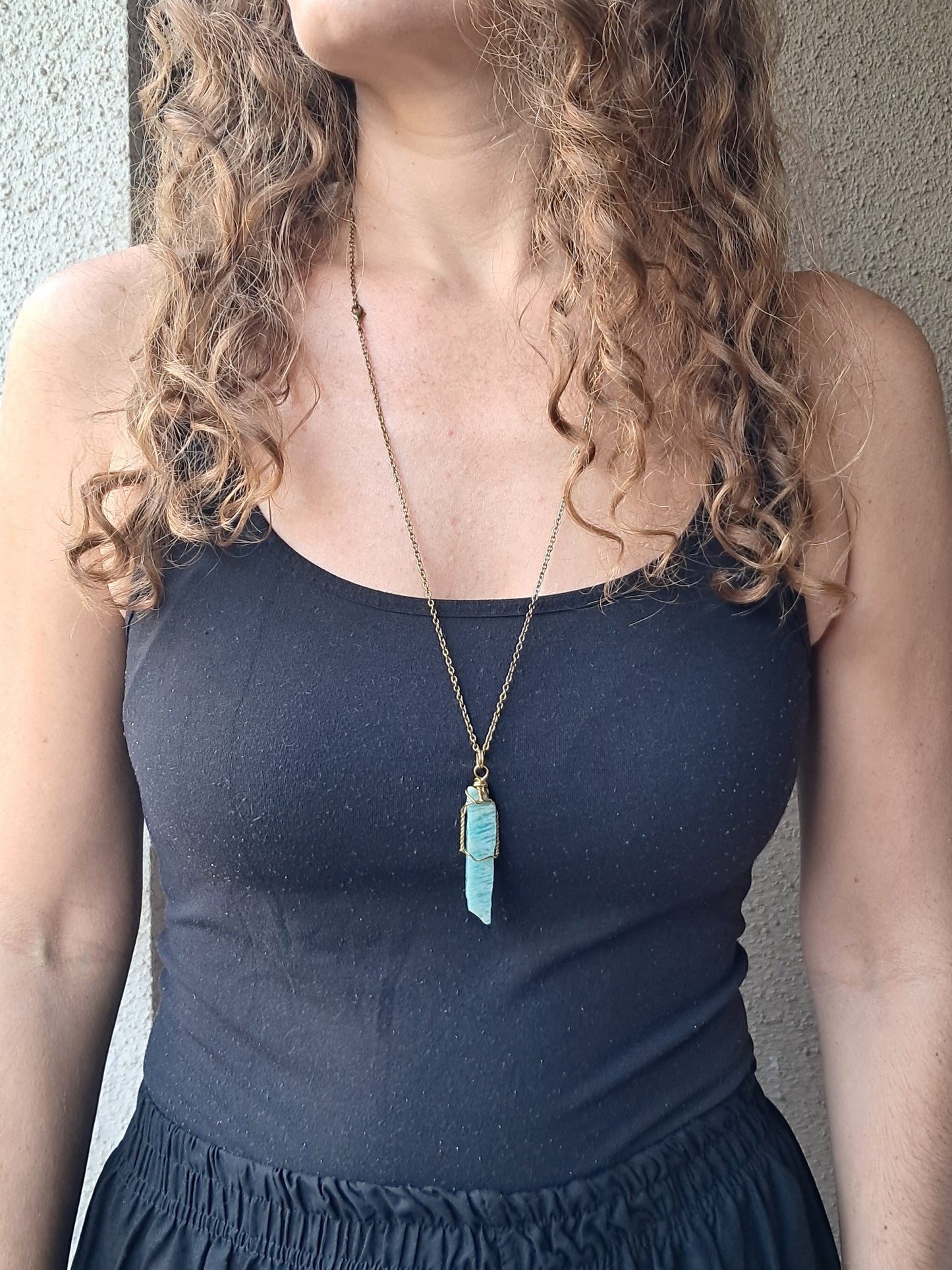 Amazonite Pendant #JL12