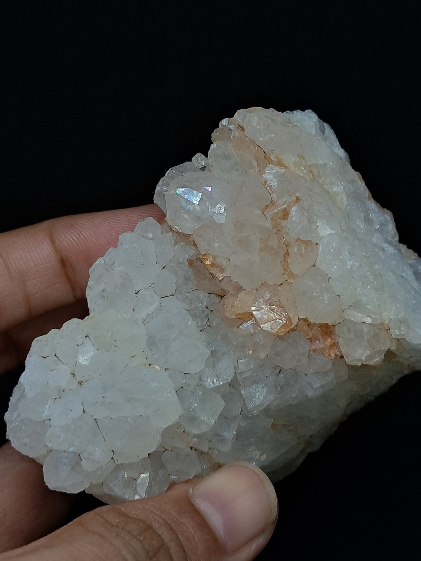 Iris Quartz (Anandalite) cluster #AQ7 Non-precious stone)