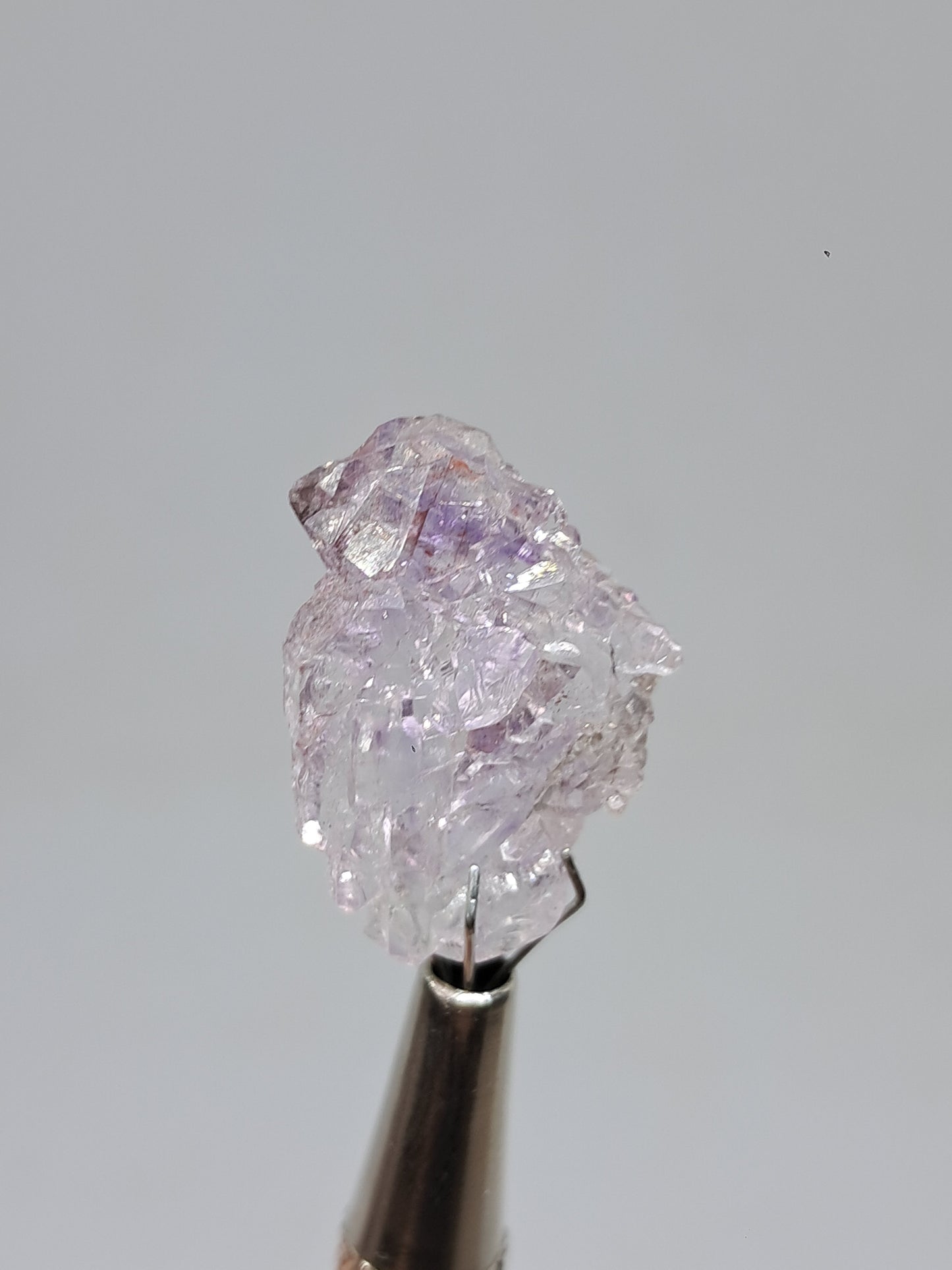 Set of 3 Amethyst from Karur | Natural Crystals | Mineral Specimen #KA170