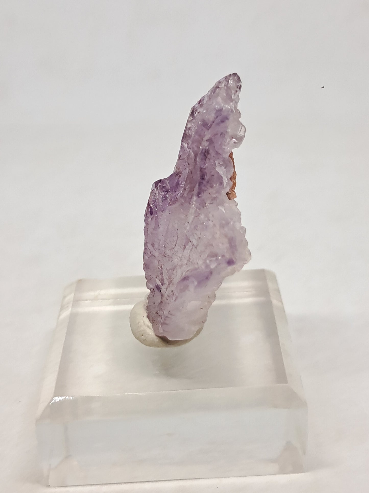 Amethyst Scepter Cluster w/ Goethite (Karur) Crystal Quartz Point | Natural Stone | Mineral Specimen #KA68