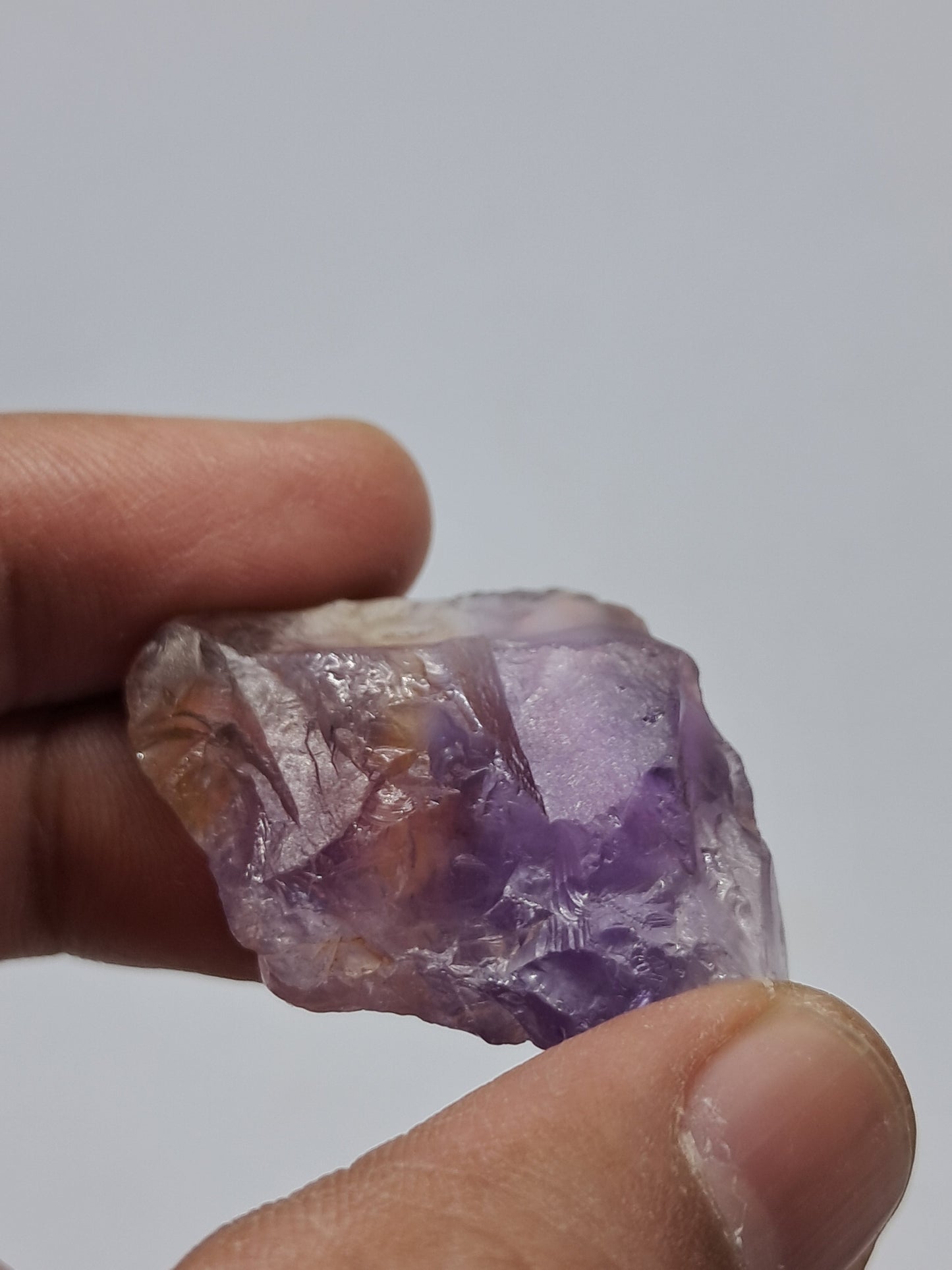 Rough Ametrine (Madagascar) Raw Stone | Mineral Specimen | Natural Stone #AMT7