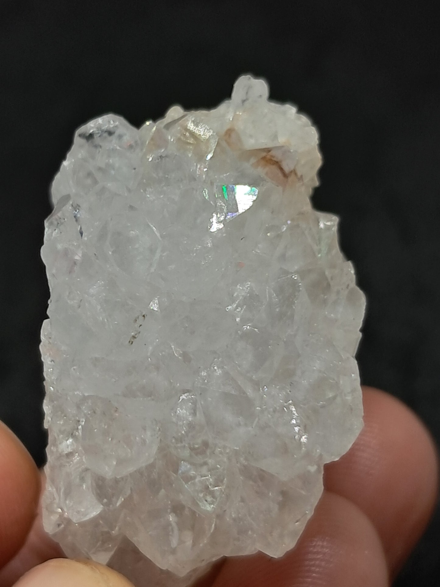 Iris Quartz Stalactite (Anandalite) (Non-precious stone) #AQ27