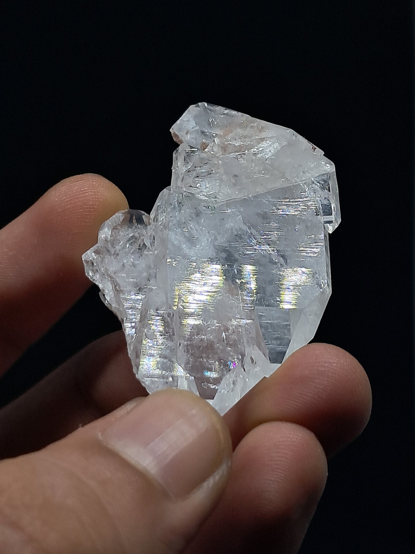 Punta Natural de Cuarzo Claro de la Formación Faden (Santander, Colombia) | Ejemplar Mineral n.° COQ6