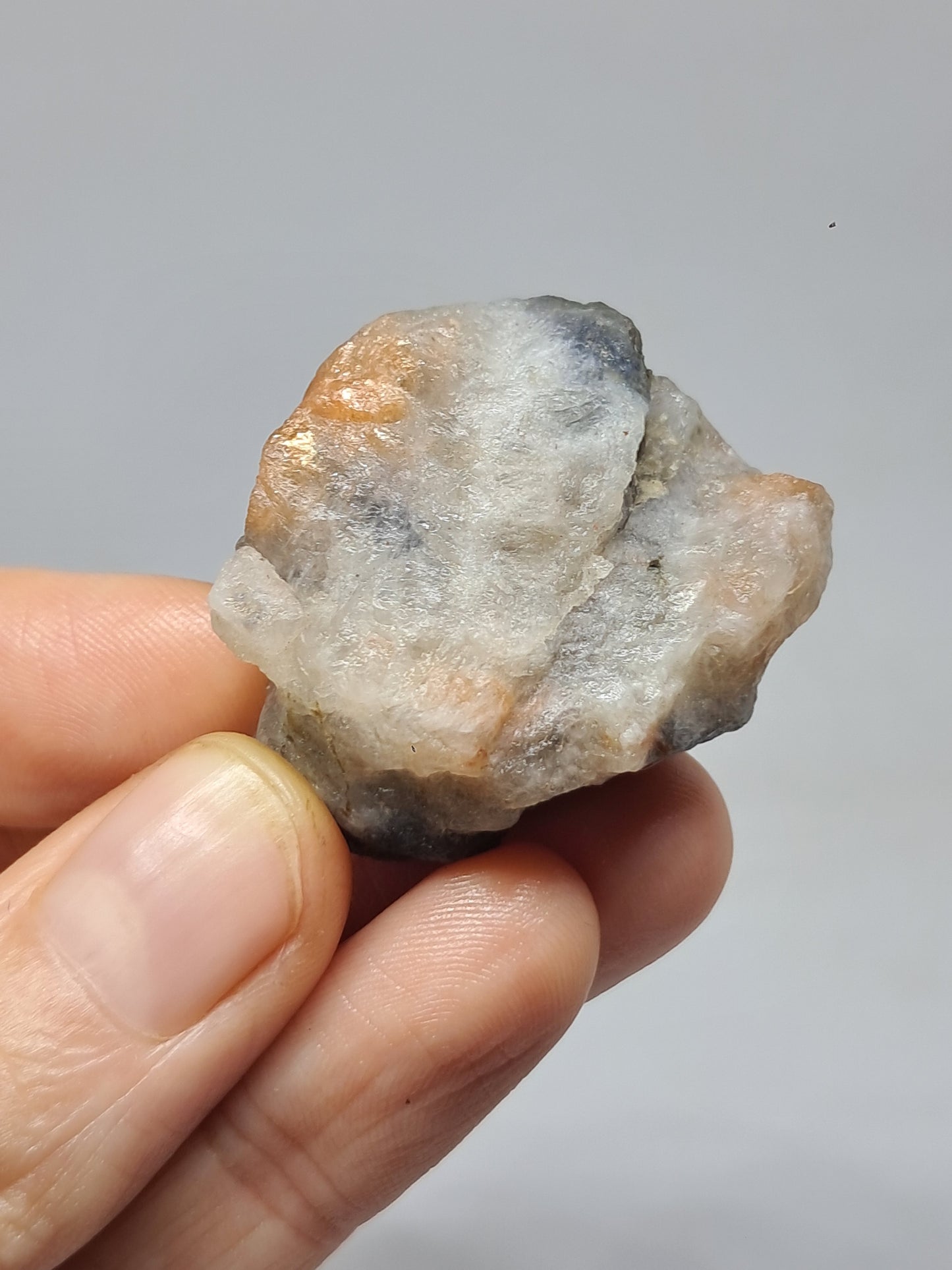 Sunstone w/ Iolite (Tamil Nadu) Rough Stone | Natural Crystal | Mineral Specimen #SI17
