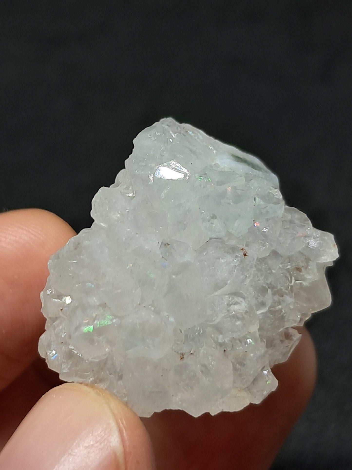 Iris Quartz Stalactite (Anandalite) (Non-precious stone) #AQ26