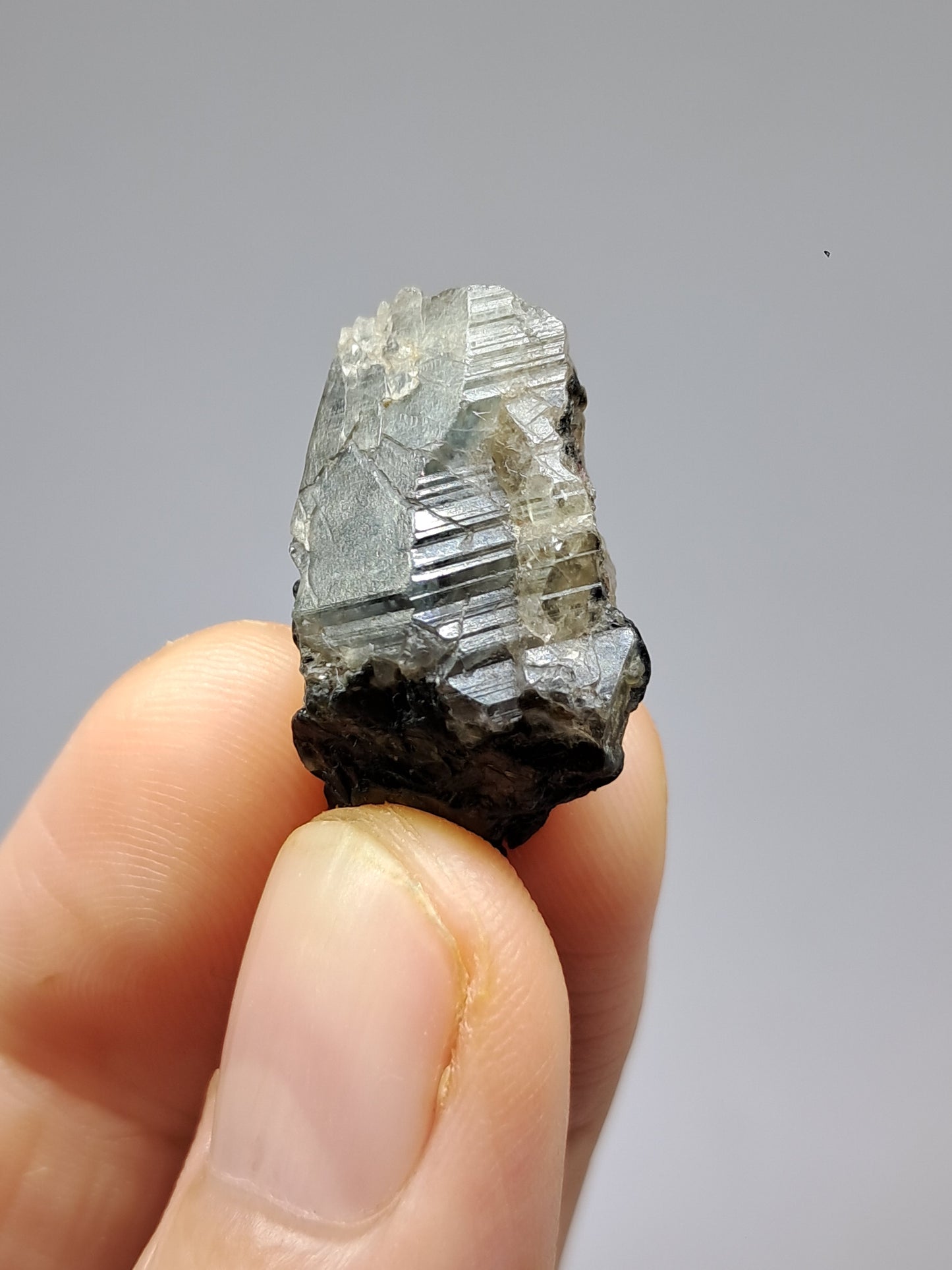 Natural Green Sapphire Crystal (Karur) Rough Stone | Mineral Specimen #SP31
