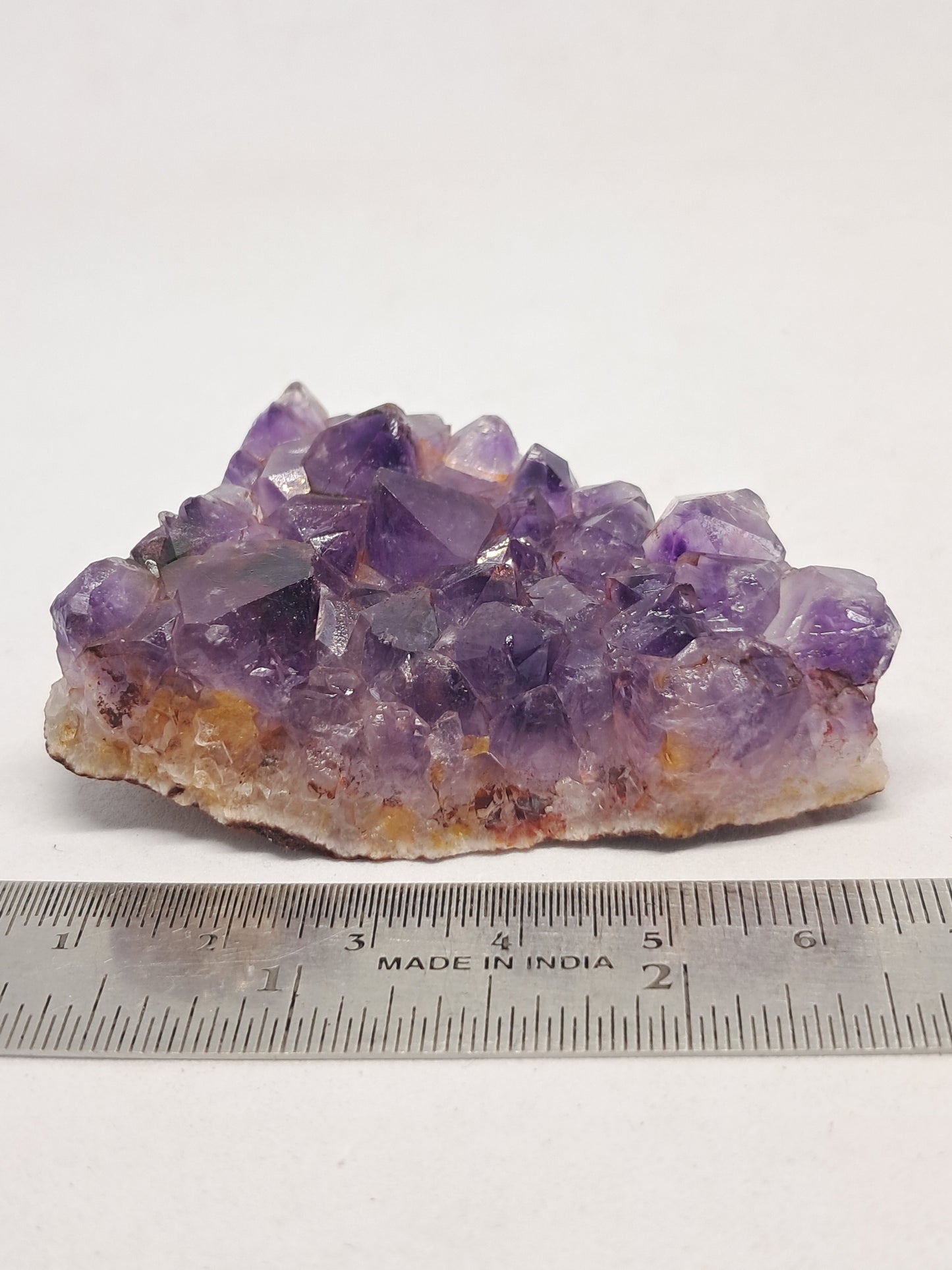 Amethyst Cluster (Madhya Pradesh) | Deep Purple | Mineral Specimen #AM15
