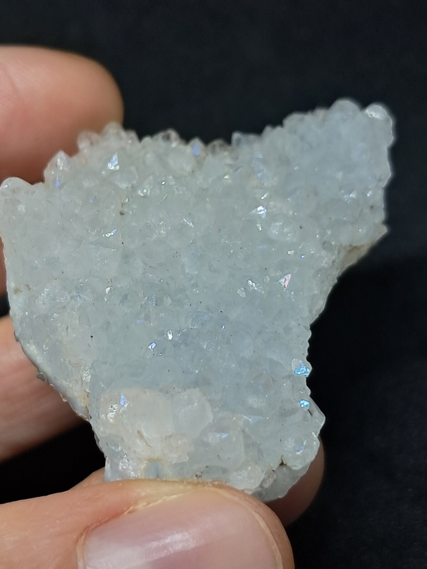 Iris Quartz (Anandalite) *high iridiscence* (Non-precious stone) #AQ18