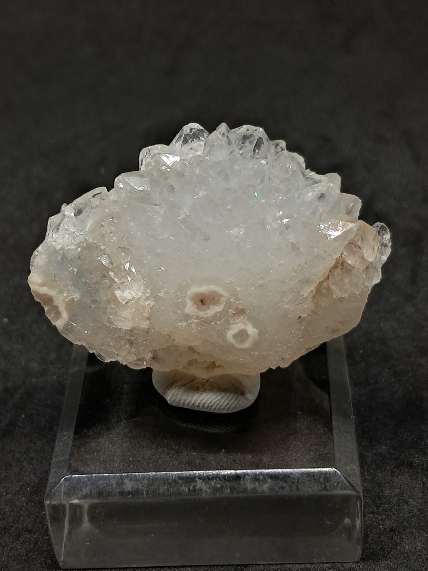 Iris Quartz Stalactite (Anandalite) (Non-precious stone) #AQ27