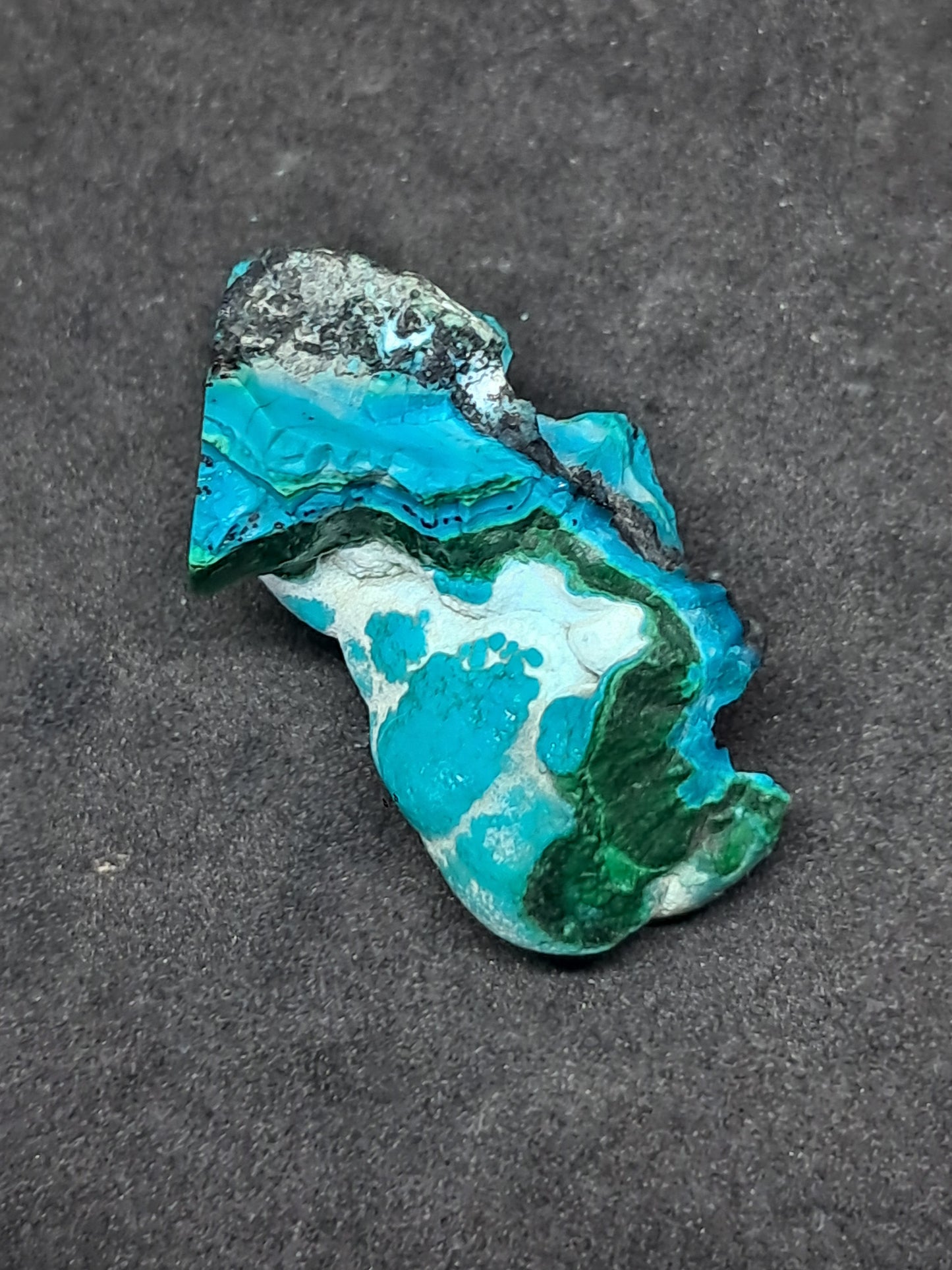 Chrysocolla Malachite (Democratic Republic of Congo) Raw Stone | Rough Crystal | Natural Mineral Specimen #CM5