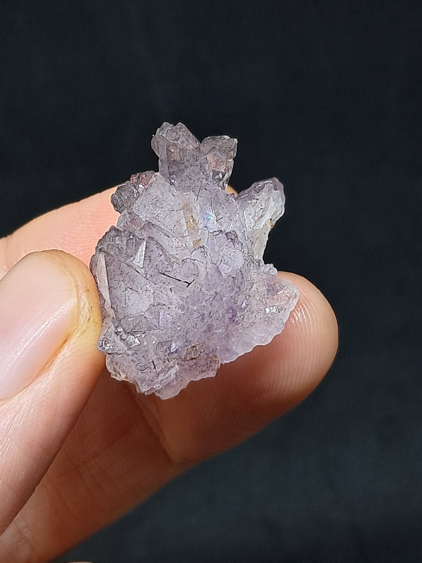 Super Seven Elestial Amethyst (Karur) | Rough Crystal | Natural Stone | Mineral Specimen #KA110