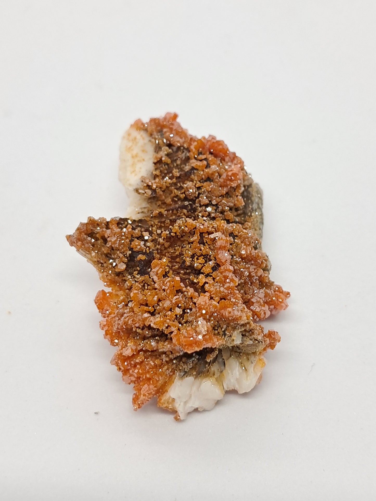 High grade Vanadinite on Baryte (Non-precious Natural Stone) #VD2
