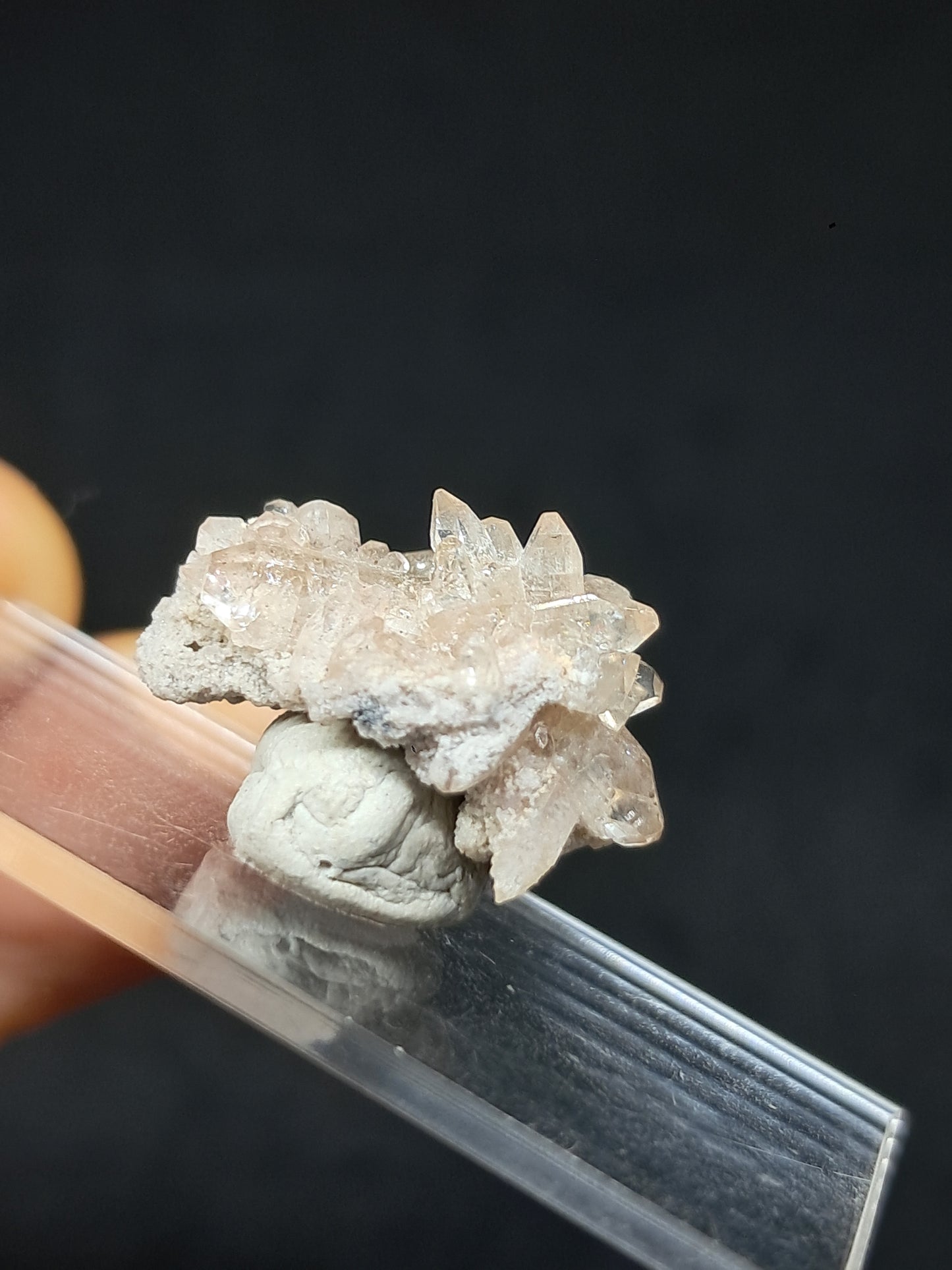 Topacio natural en racimo (México), piedra preciosa rara | Ejemplar mineral n.° TPZ9