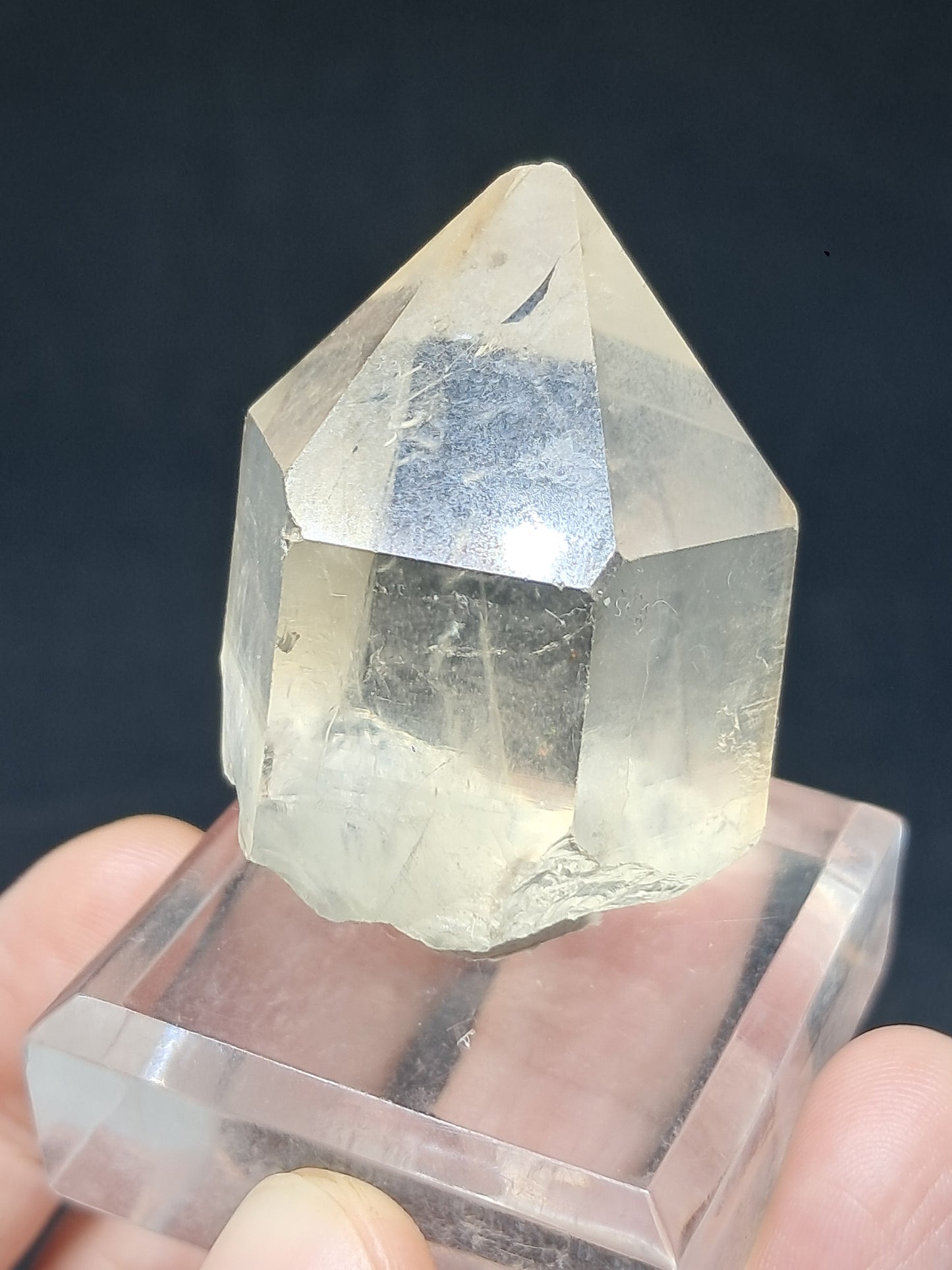 Natural Citrine "Kundalini" (Democratic Republic of Congo) Crystal Point | Mineral Specimen #CTN20