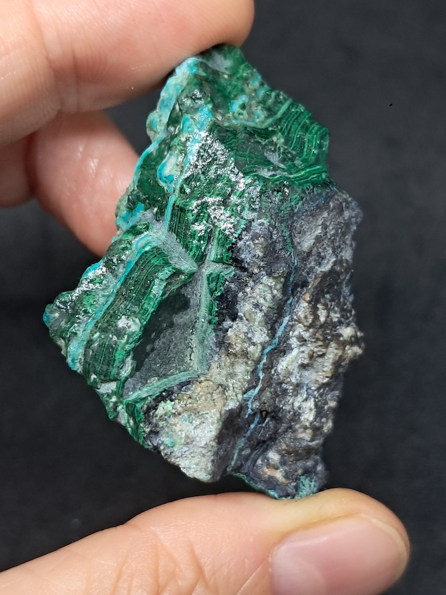 Chrysocolla Malachite Raw (Democratic Republic of Congo) | Rough Sliced #CM3