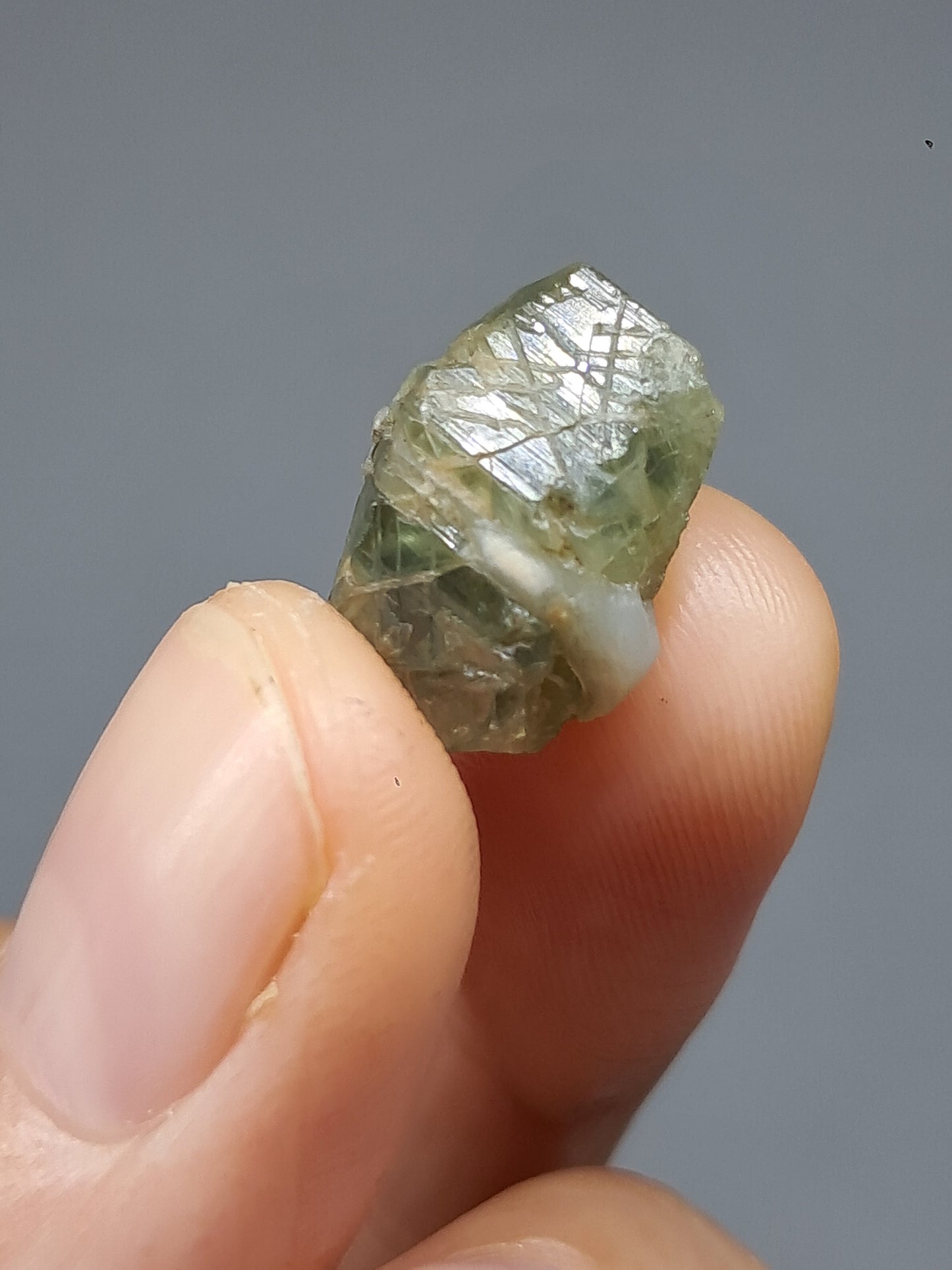 Natural Greenish-Blue *Teal* Sapphire Crystal (Karur) Rough Stone | Mineral Specimen #SP27