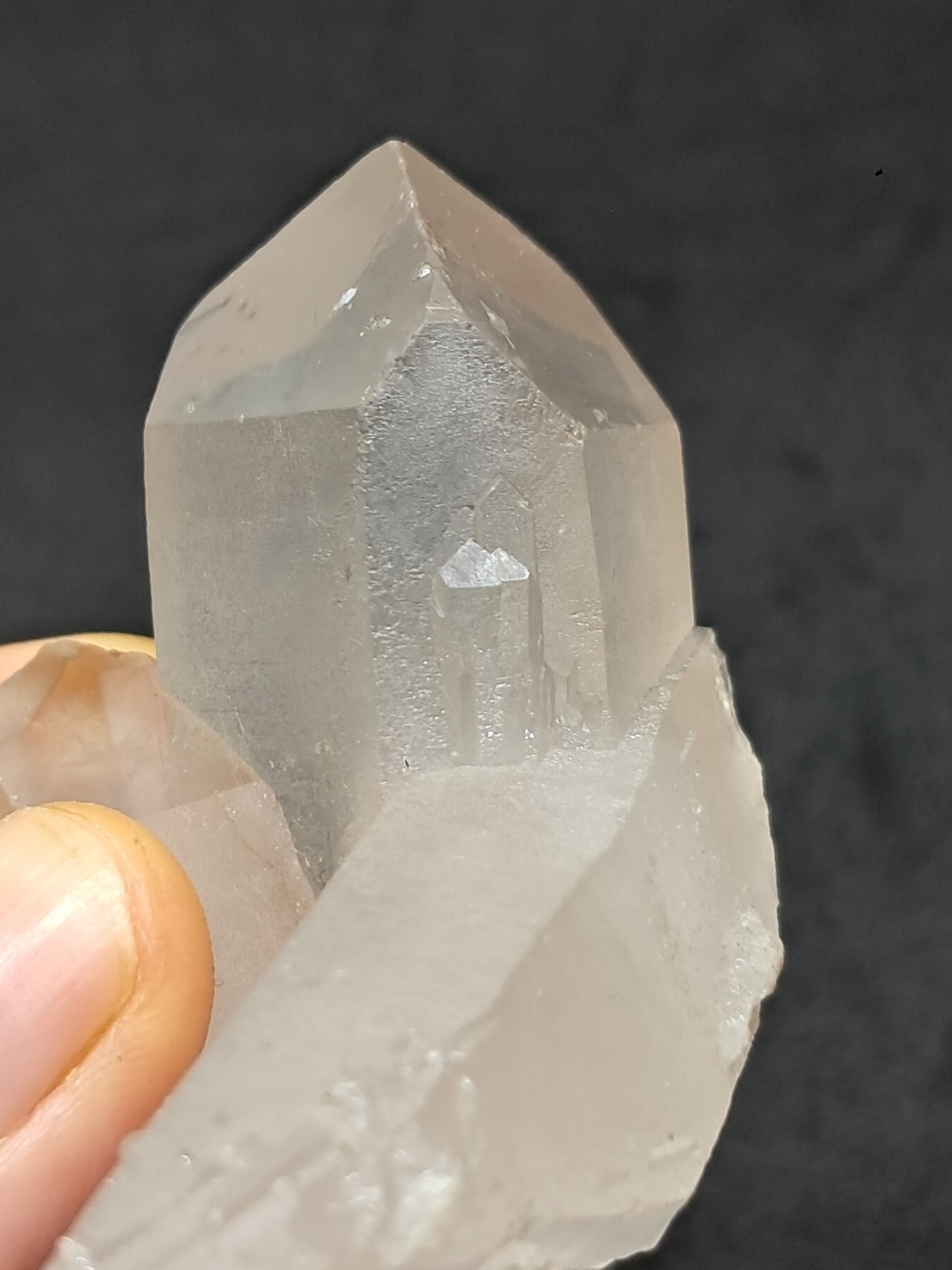 "Brahma" Tibetan Quartz Phantom Cluster | Self-healed Base #CH40