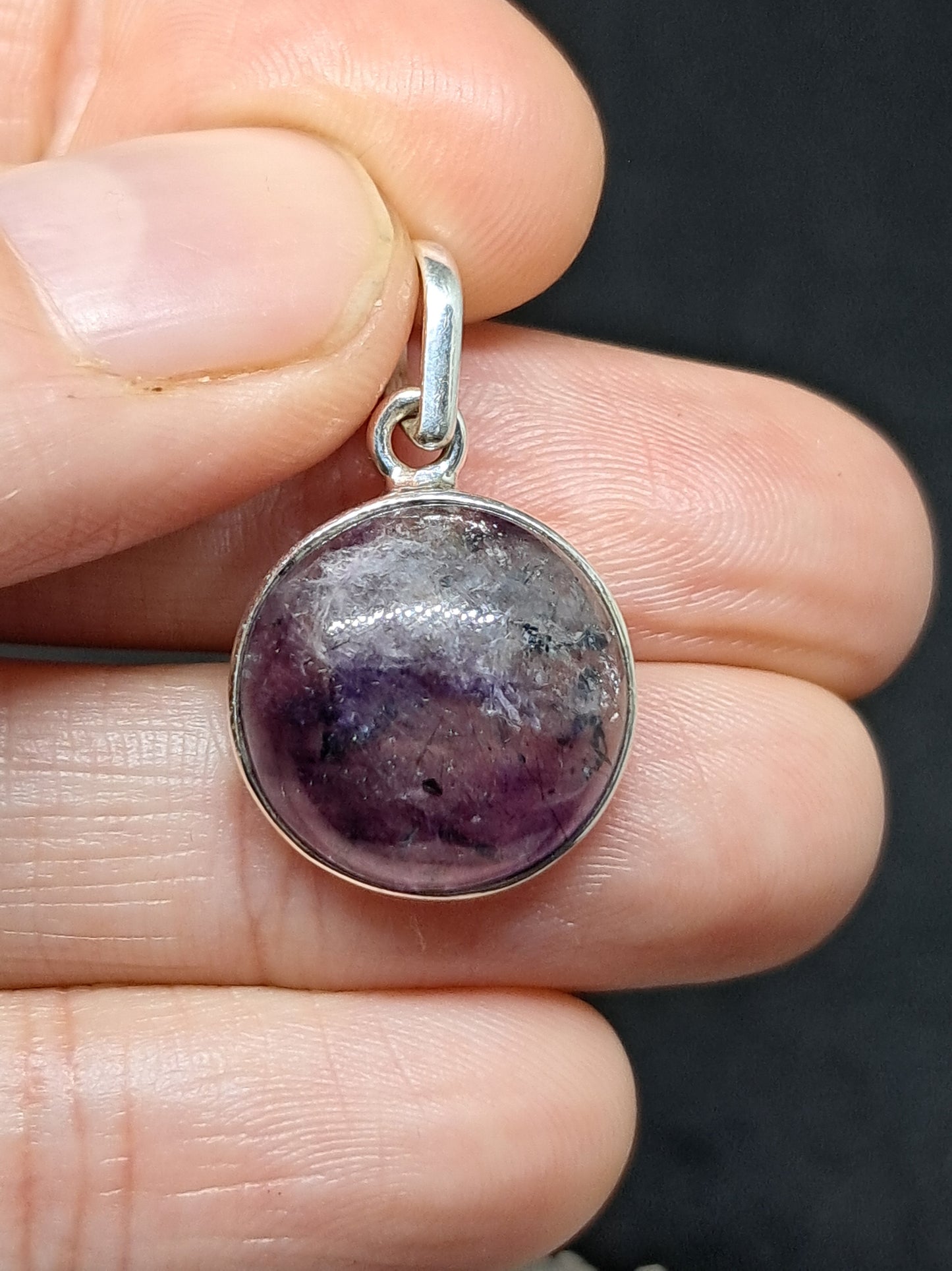 Amethyst Super Seven Silver Pendant | Jewelry | Necklace