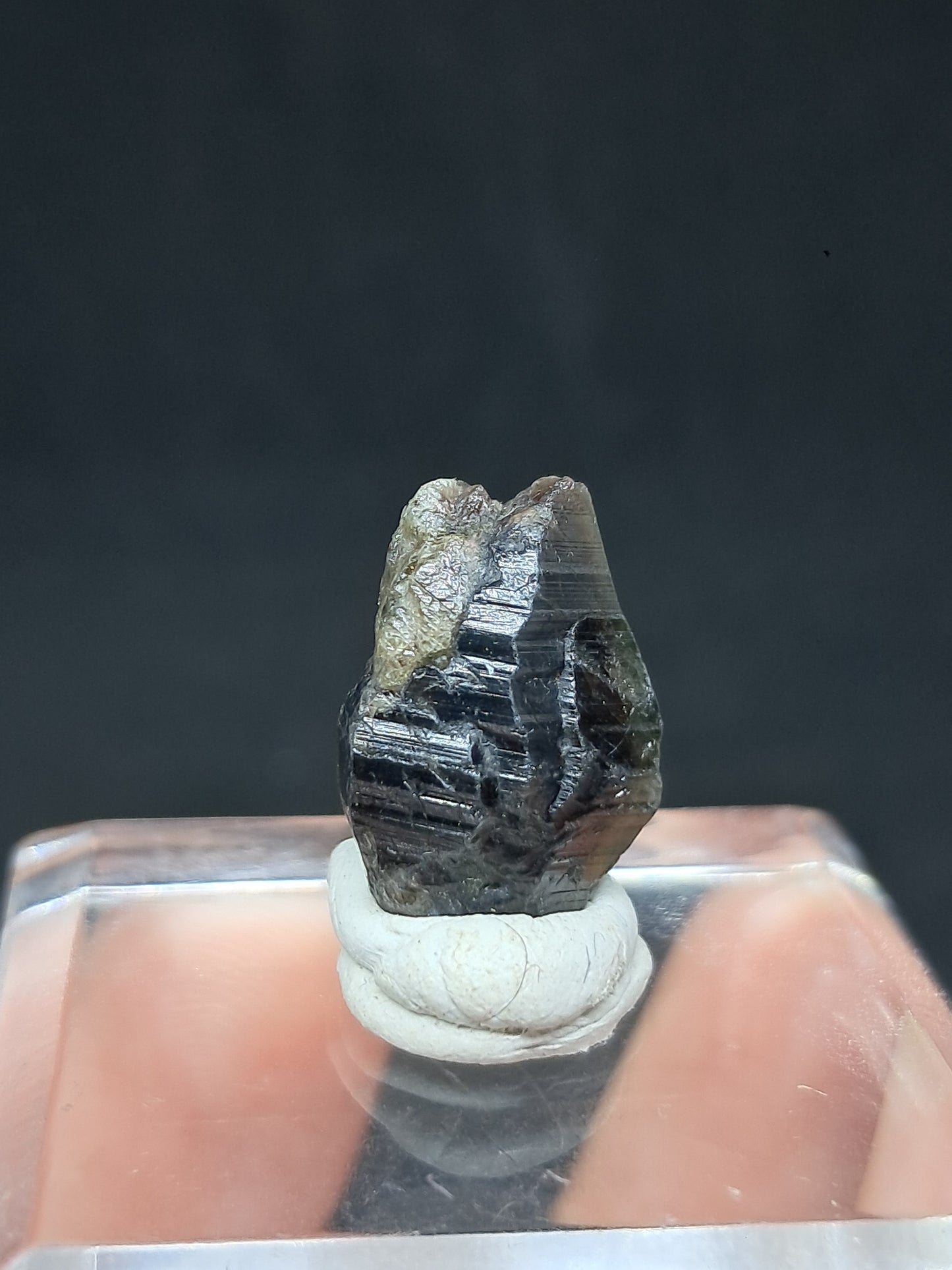 Natural Greenish-Blue *Teal* Sapphire Crystal (Karur) Rough Stone | Mineral Specimen #SP20