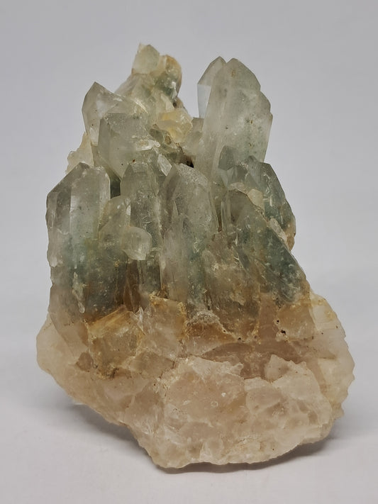 Chlorite Quartz Cluster (Himachal Pradesh) Rough Stone | Natural Crystal | Chamanic Garden | Mineral Specimen #CQ1