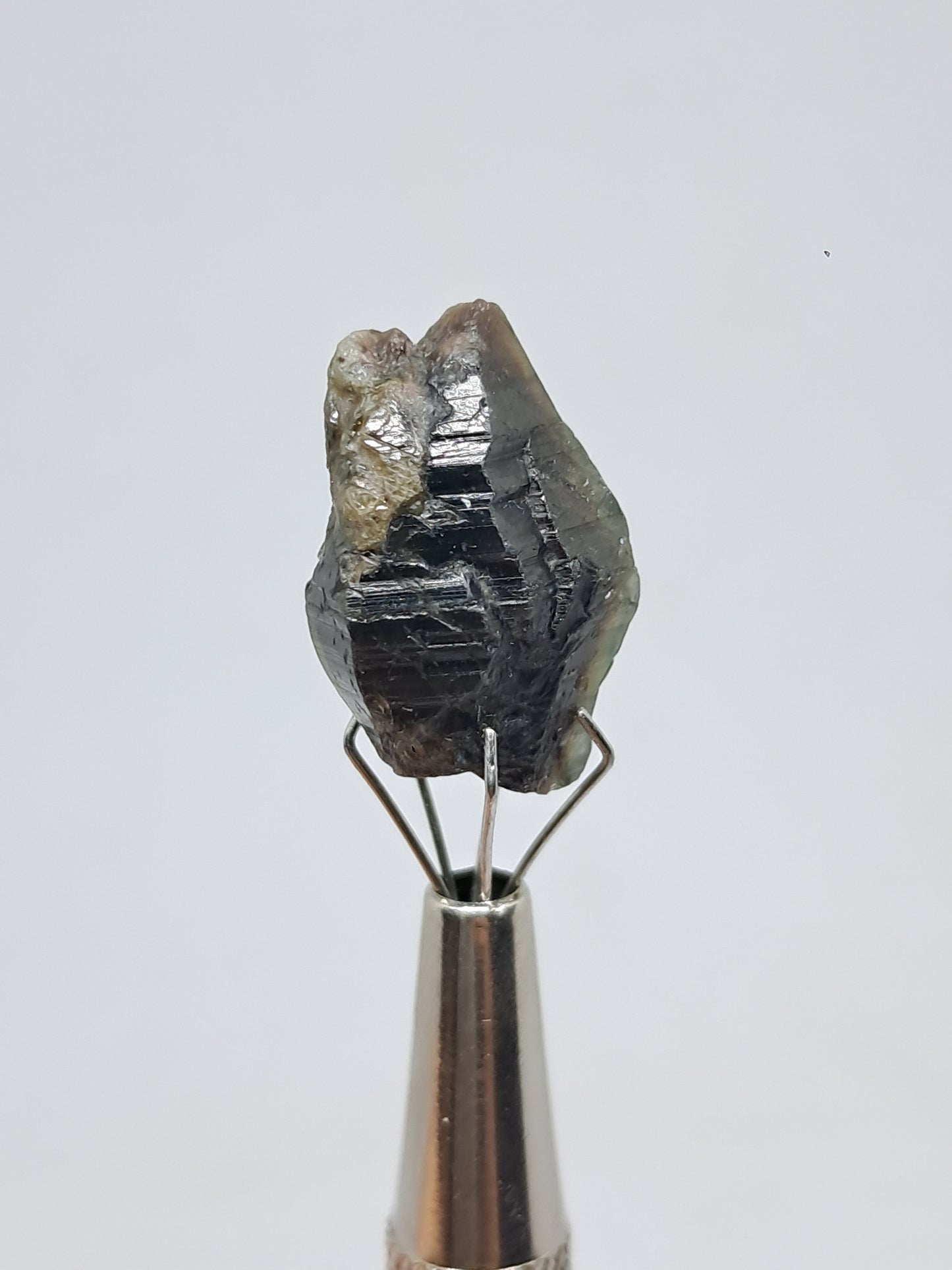 Natural Greenish-Blue *Teal* Sapphire Crystal (Karur) Rough Stone | Mineral Specimen #SP20