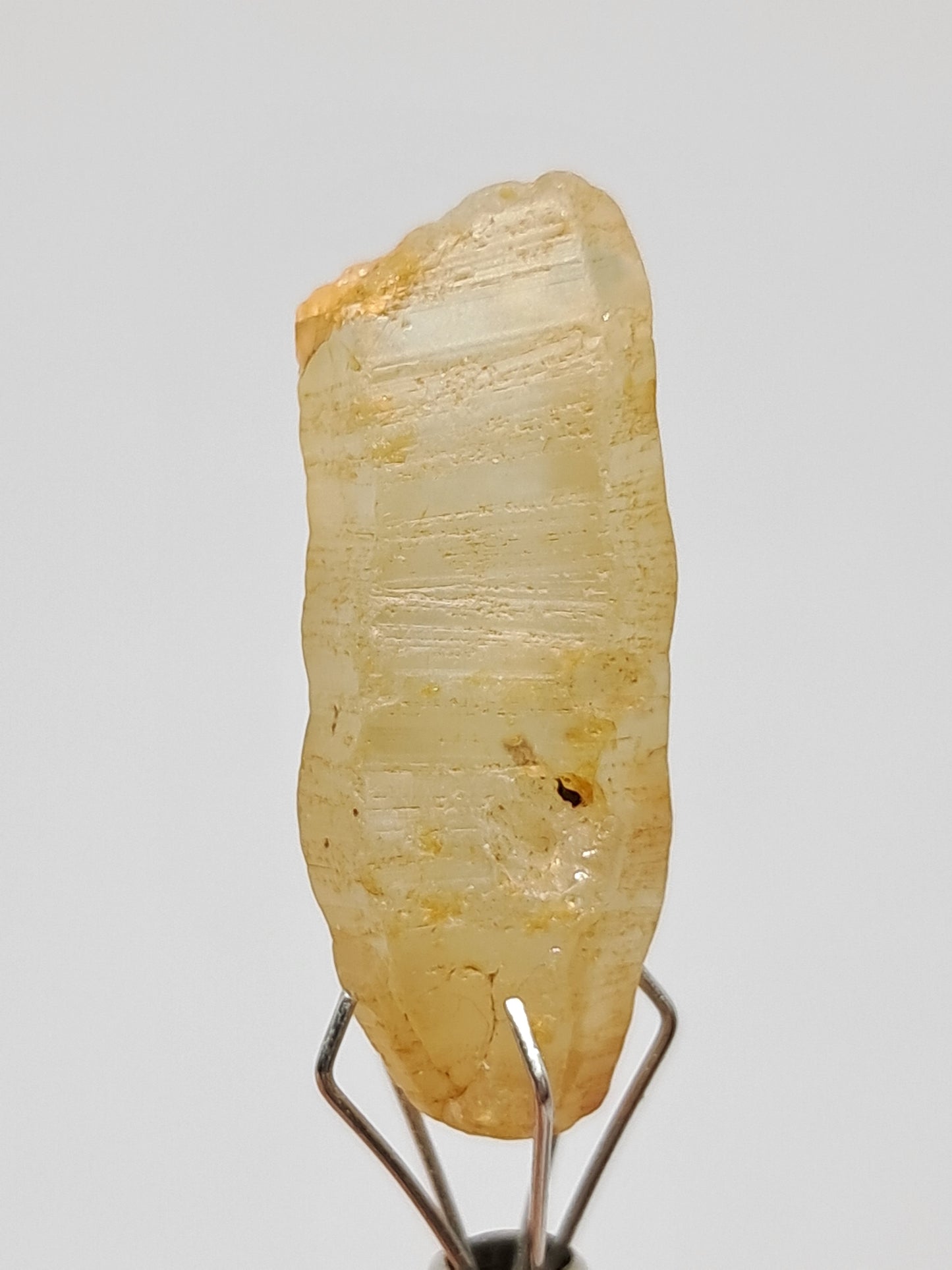 Natural White Sapphire Crystal (Sri Lanka) Rough Stone | Mineral Specimen #SP8
