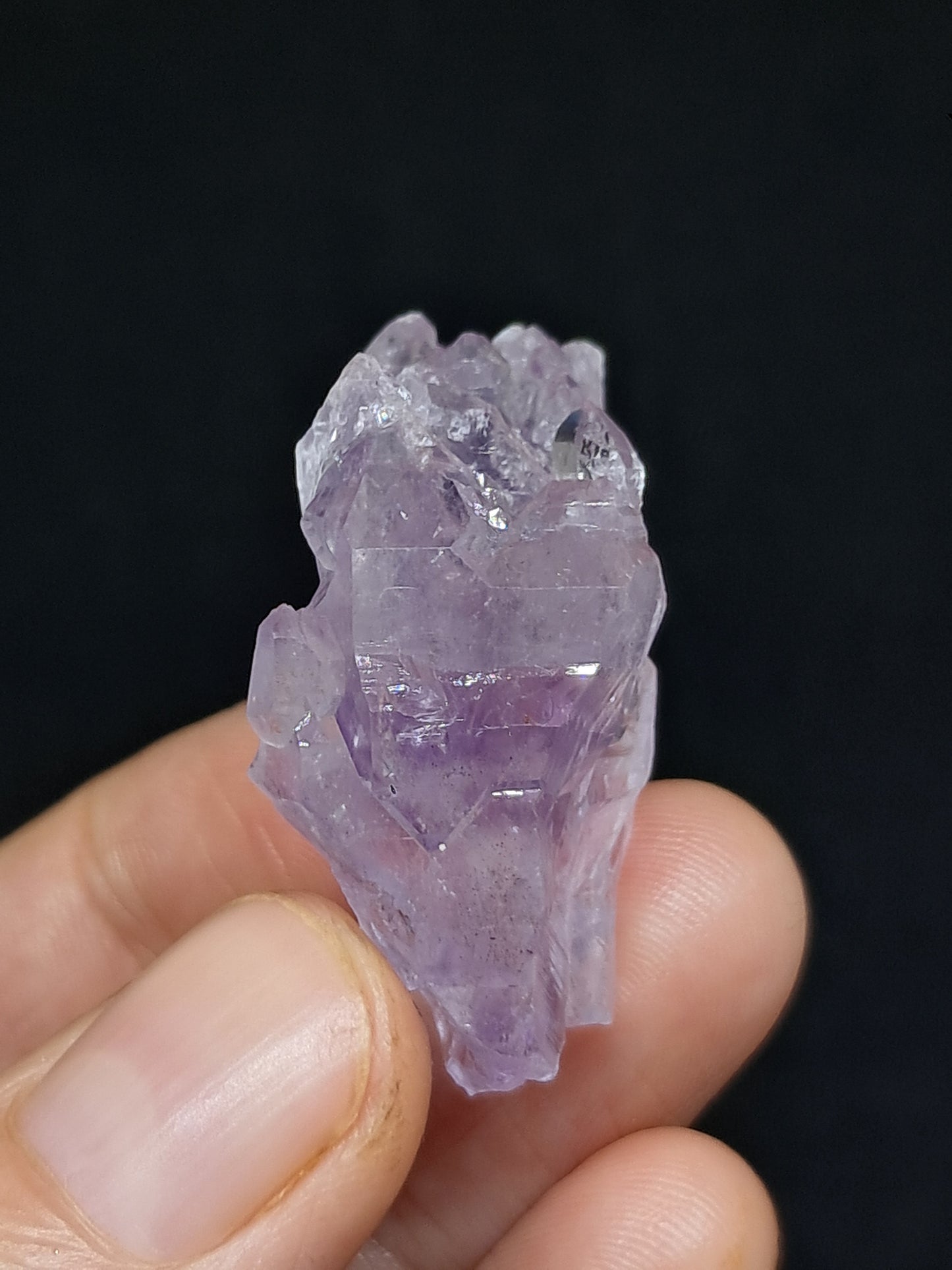 Amatista Elestial (Karur) | Cristal en bruto | Piedra Natural | Espécimen mineral #KA115