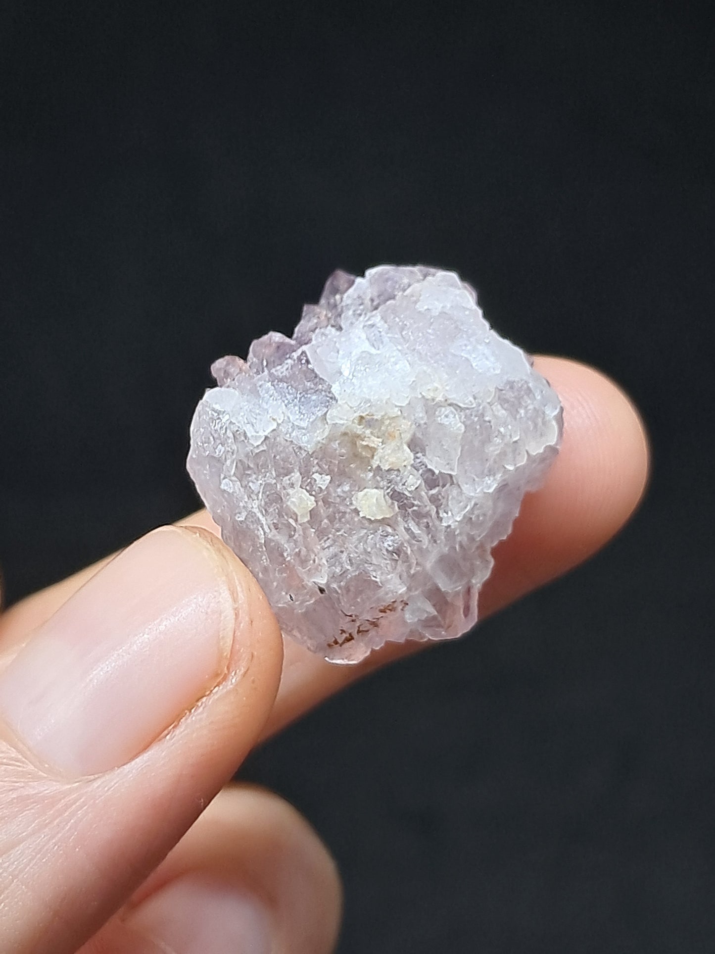 Cúmulo de cetro de amatista Super Seven (Karur) | Cristal en bruto | Piedra natural | Ejemplar mineral n.° KA130