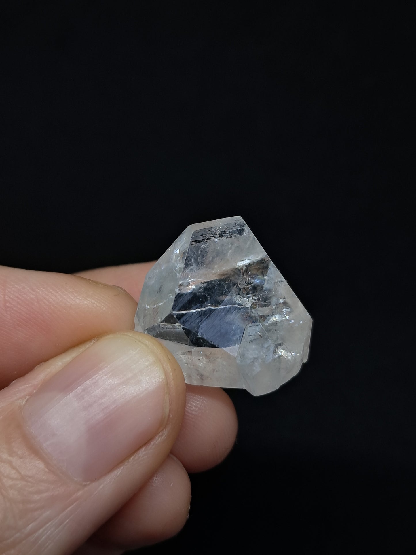 Clear Apophyllite Points (Ajanta) 18-23 mm | Natural Crystal | Mineral Specimen #AP10