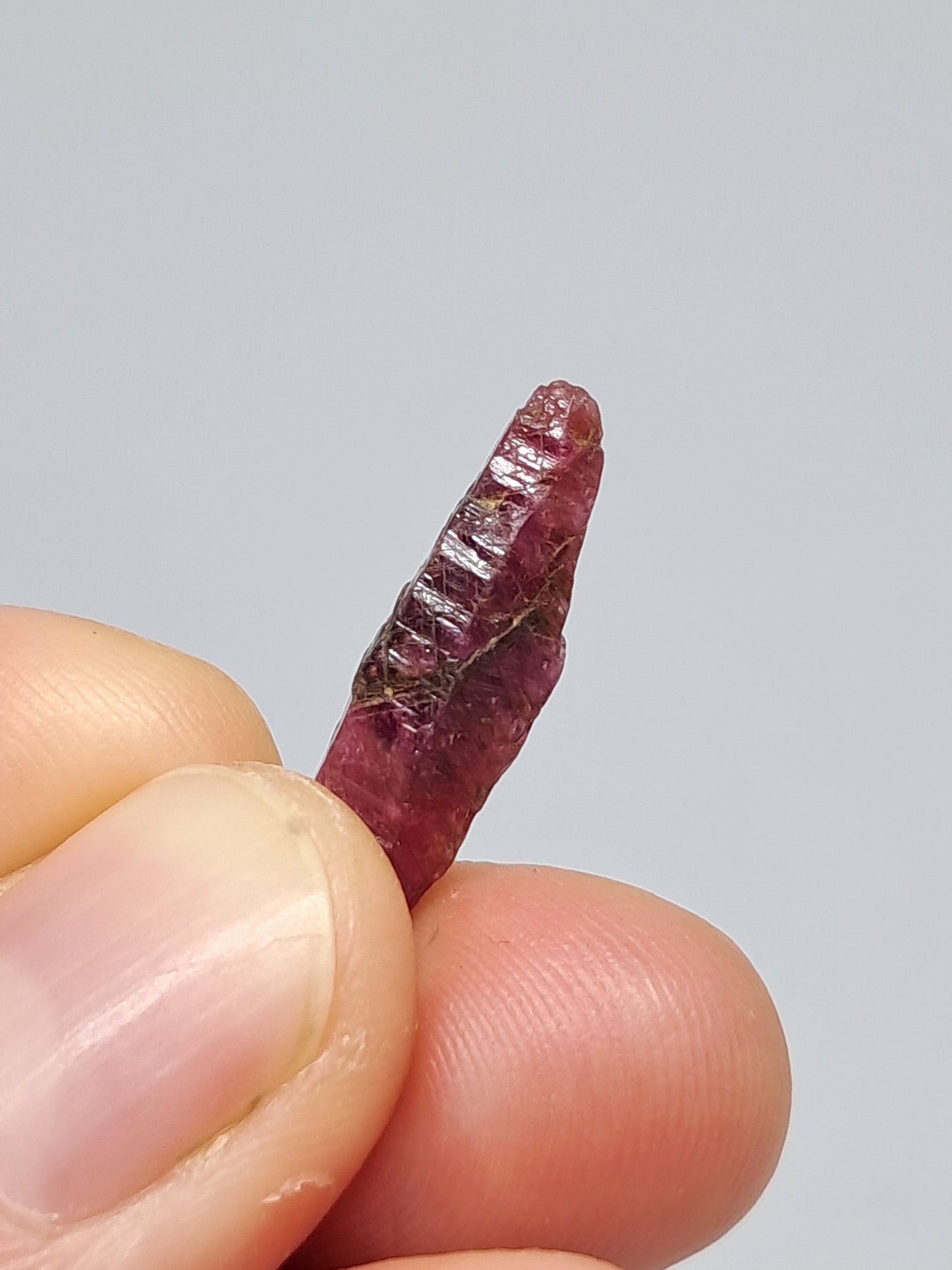 Natural Ruby Hexagonal Crystal (Vietnam) #RB10