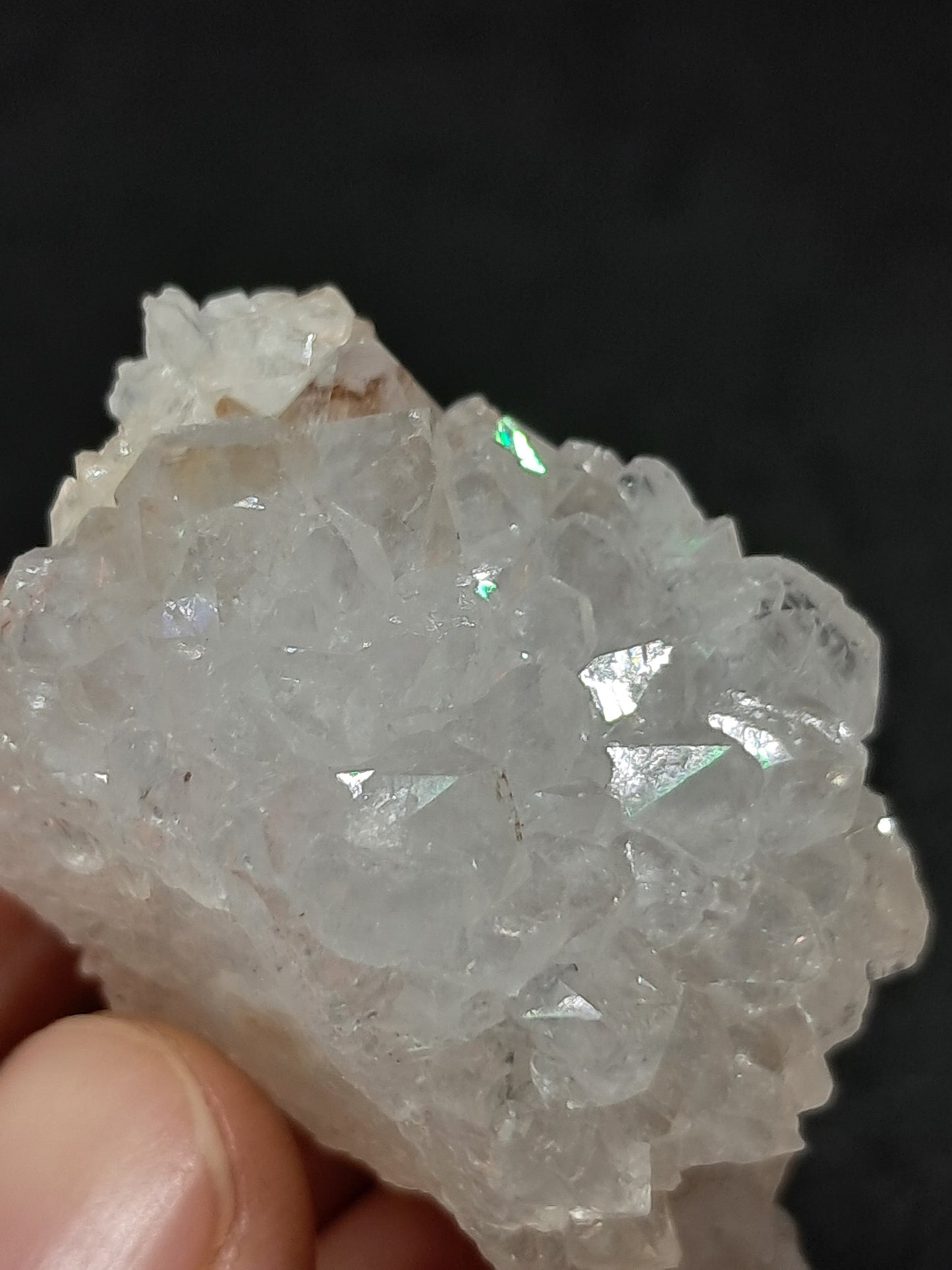 Iris Quartz Stalactite (Anandalite) (Non-precious stone) #AQ27
