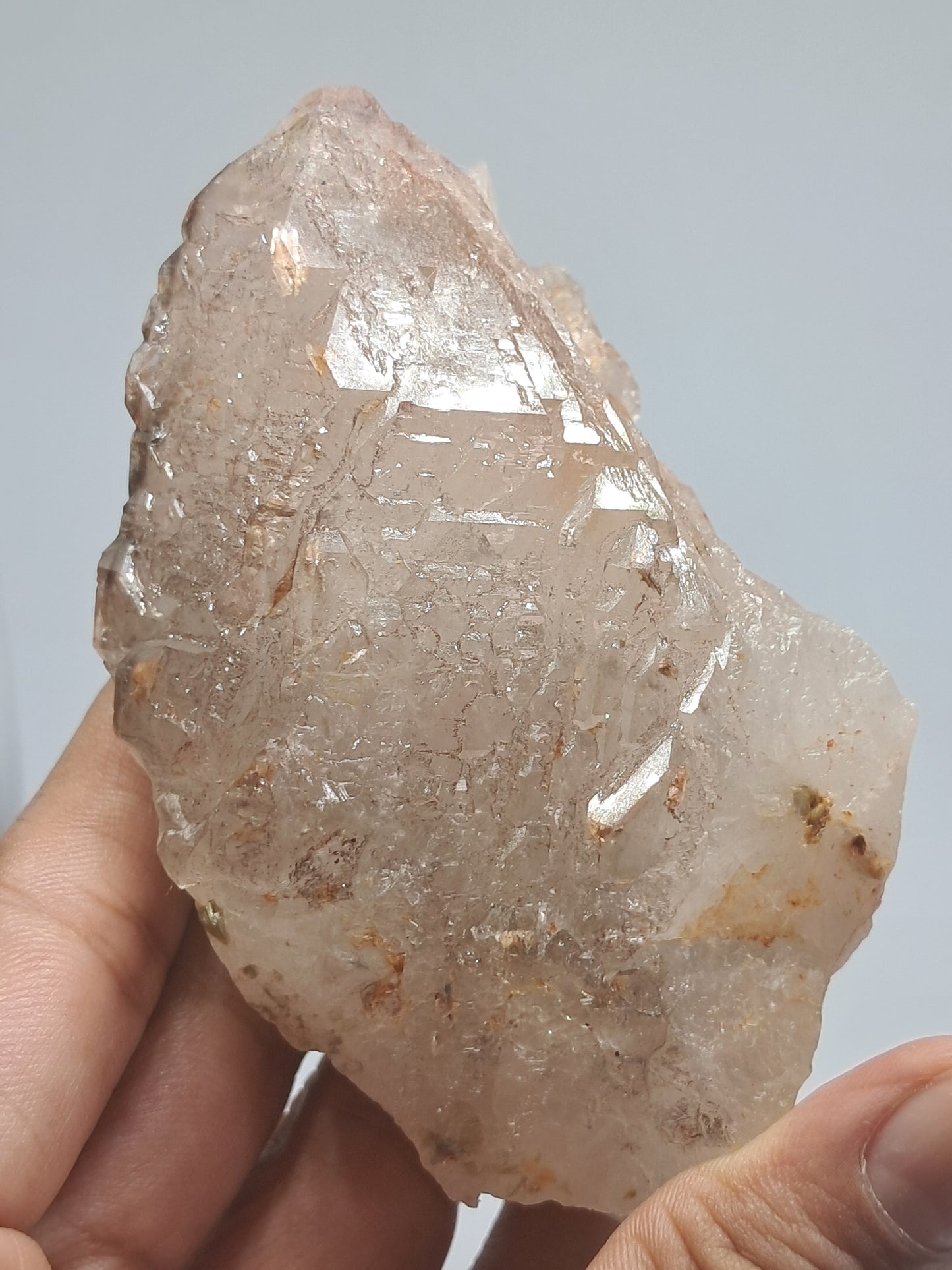 Elestial Smokey Quartz (Karur) Raw Natural Crystal Stone | Mineral Specimen #EQ6