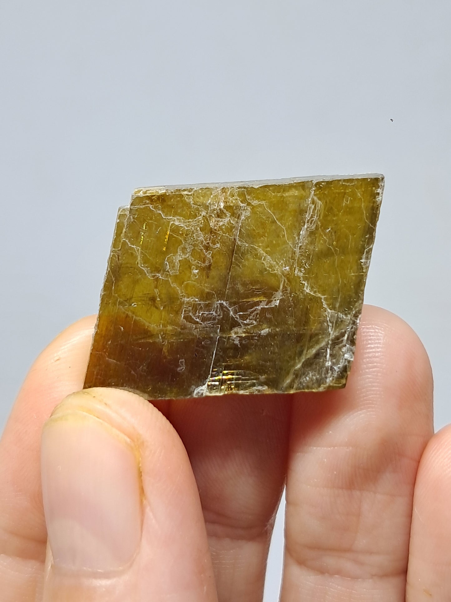 Honey Calcite (India) Rough Crystal | Natural Stone | Mineral Specimen #CA12
