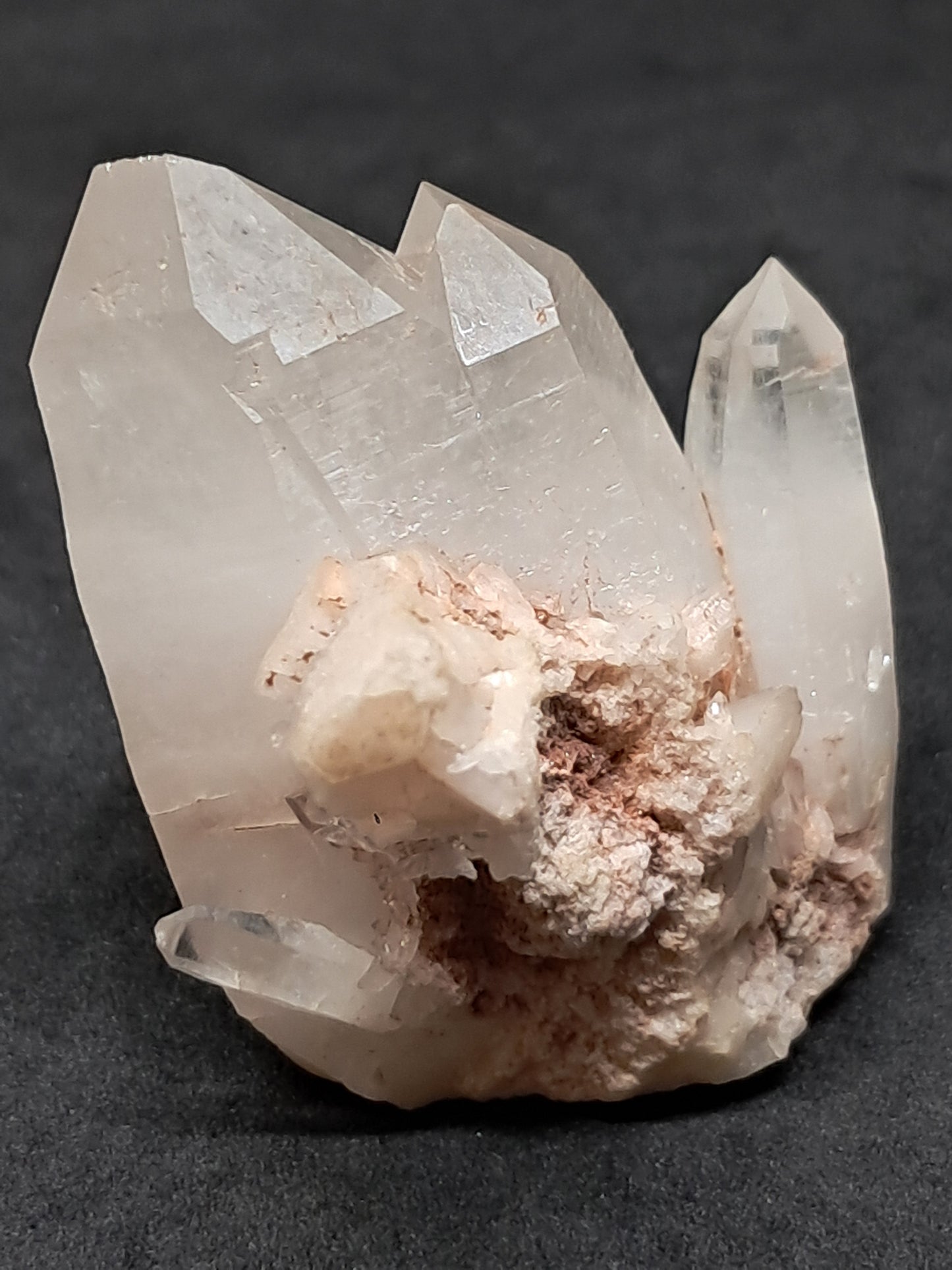 Quartz Cluster with White Chlorite (Himachal Pradesh) | Natural Stone | Crystal #CH43