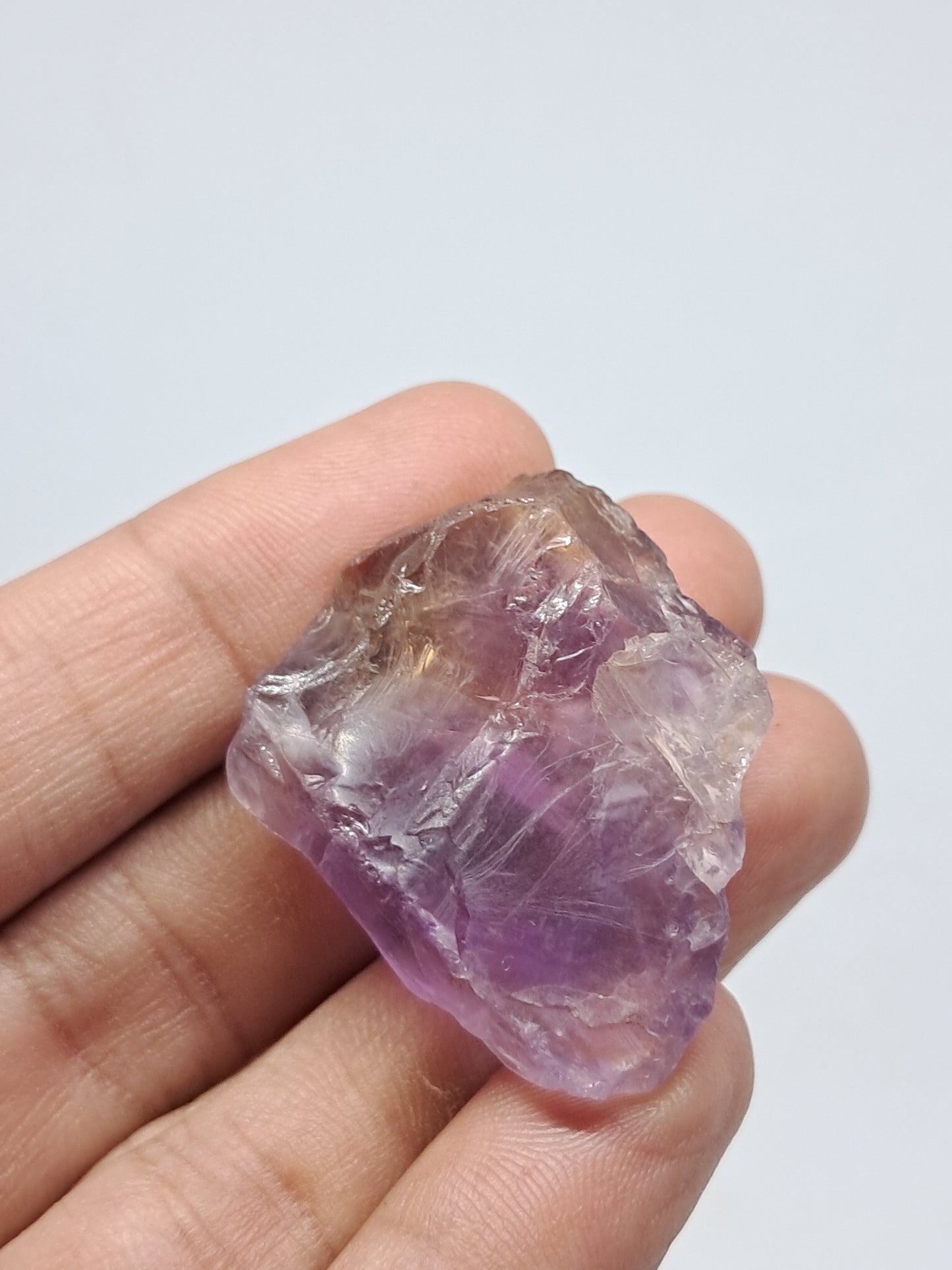 Rough Ametrine (Madagascar) Raw Stone | Mineral Specimen | Natural Stone #AMT7